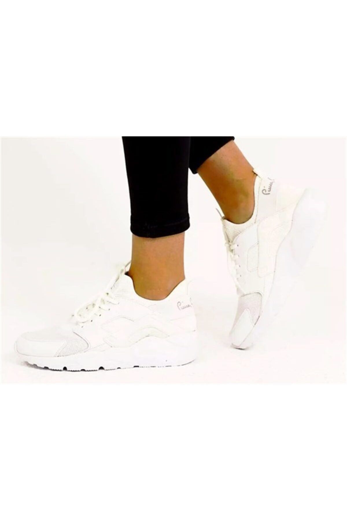 Pierre Cardin Kadın Beyaz Hua Günlük Sneaker Spor Ayakkabı