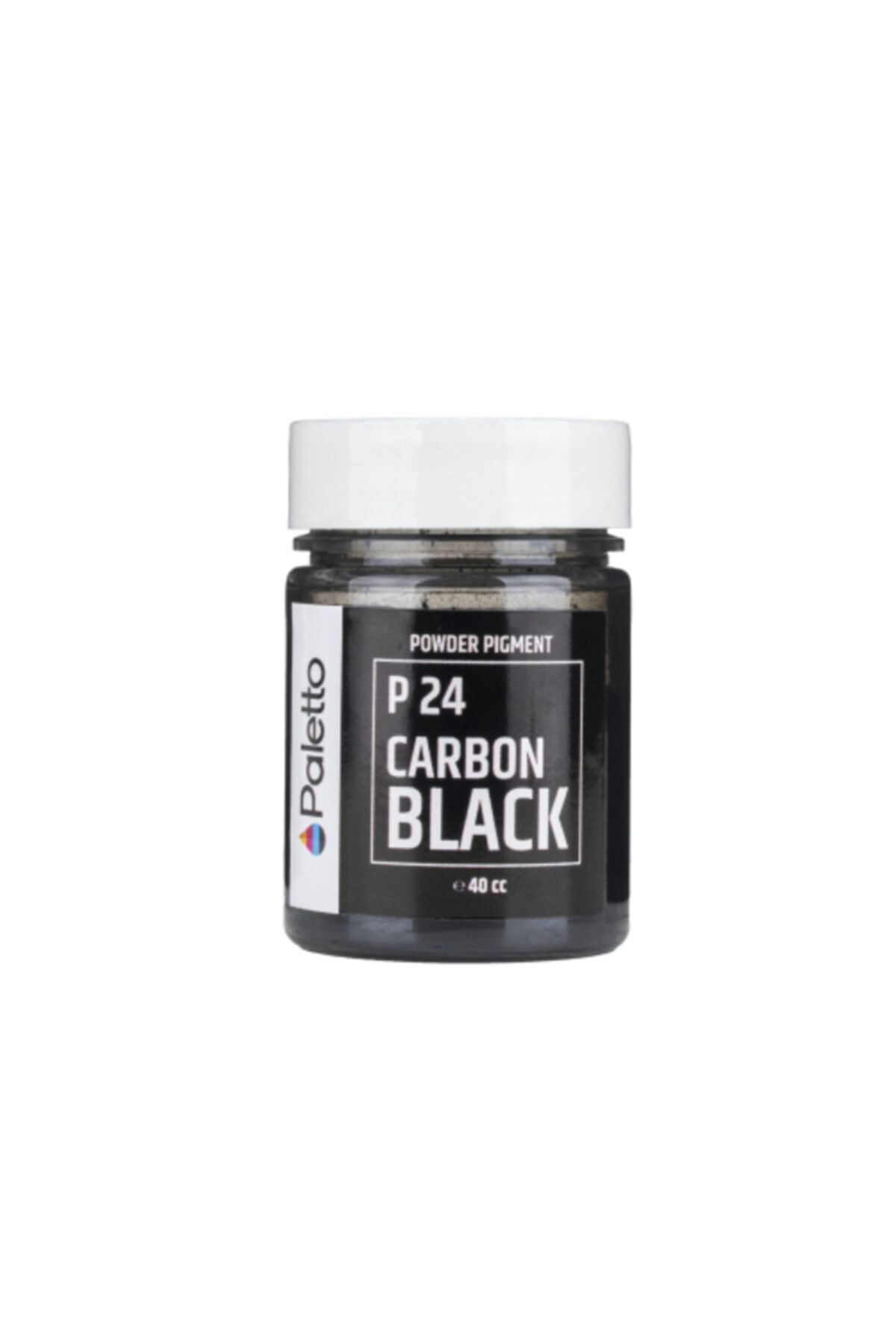 Craftic Paletto P24 Karbon Siyah Toz Pigment Epoksi Boya 40cc