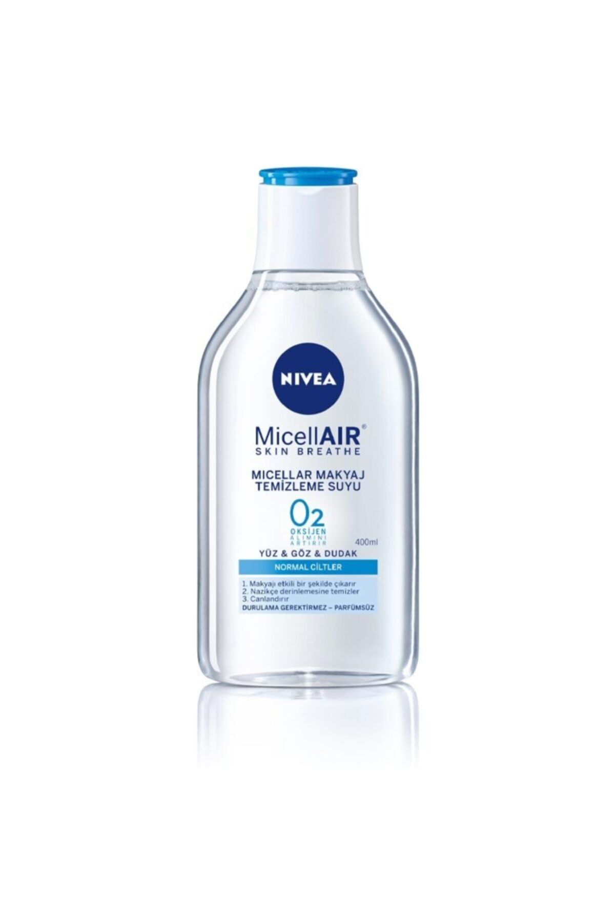 NIVEA 400 ml Micellar Makyaj Temizleme Suyu Normal Ciltler