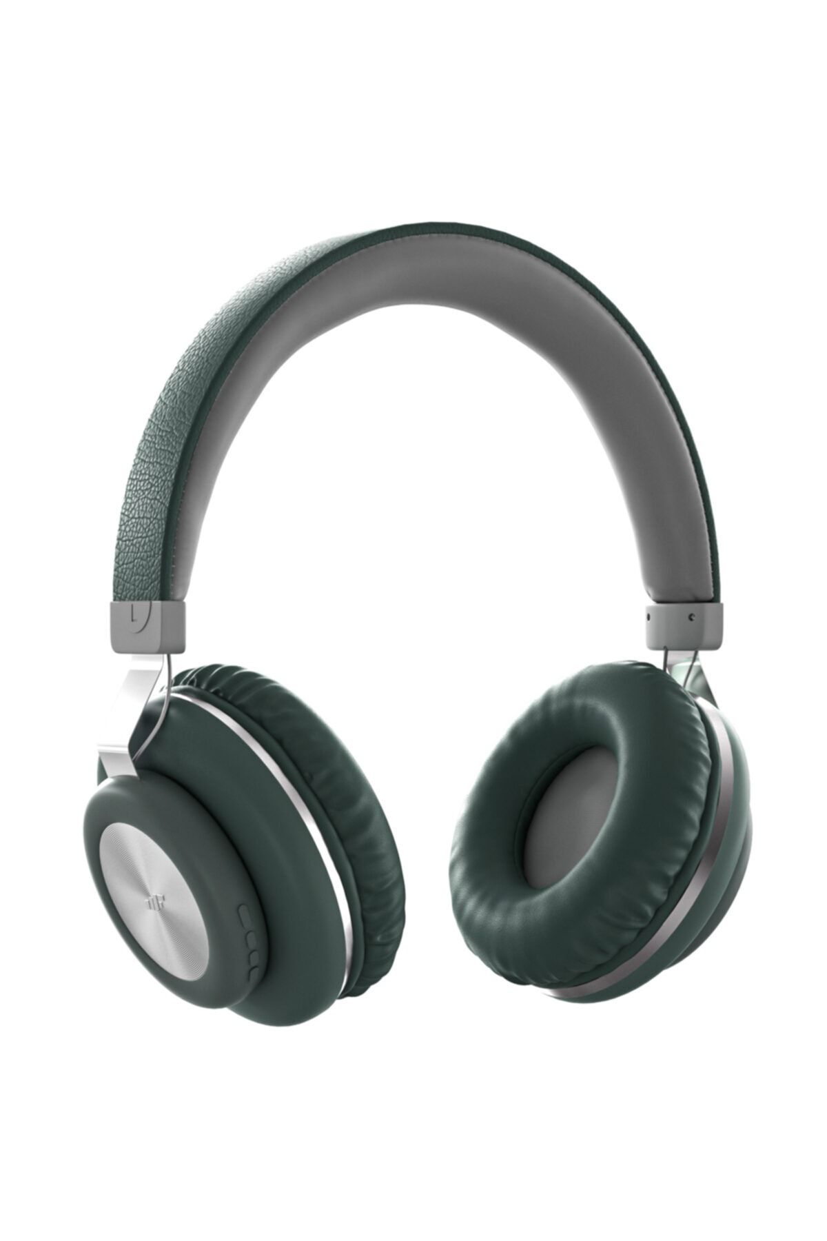 MF PRODUCT Acoustic 0125 Mikrofonlu Kulak Üstü Kablosuz Bluetooth Kulaklık Yeşil