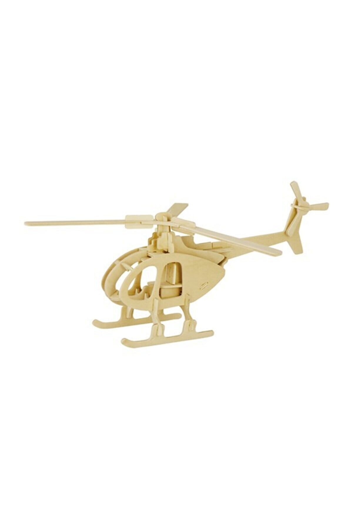 Robotime 3D Ahşap Puzzle Helikopter - JP233
