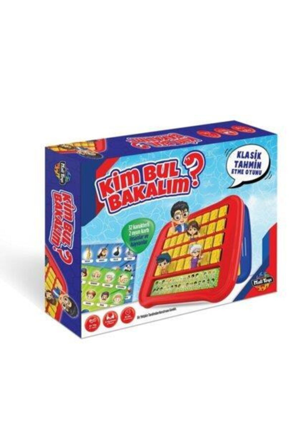 Moli Toys Kim Bul Bakalım Oyunu Eğitici Akıl ve Zekâ Oyunu Bil Bakalım Who Is It Game