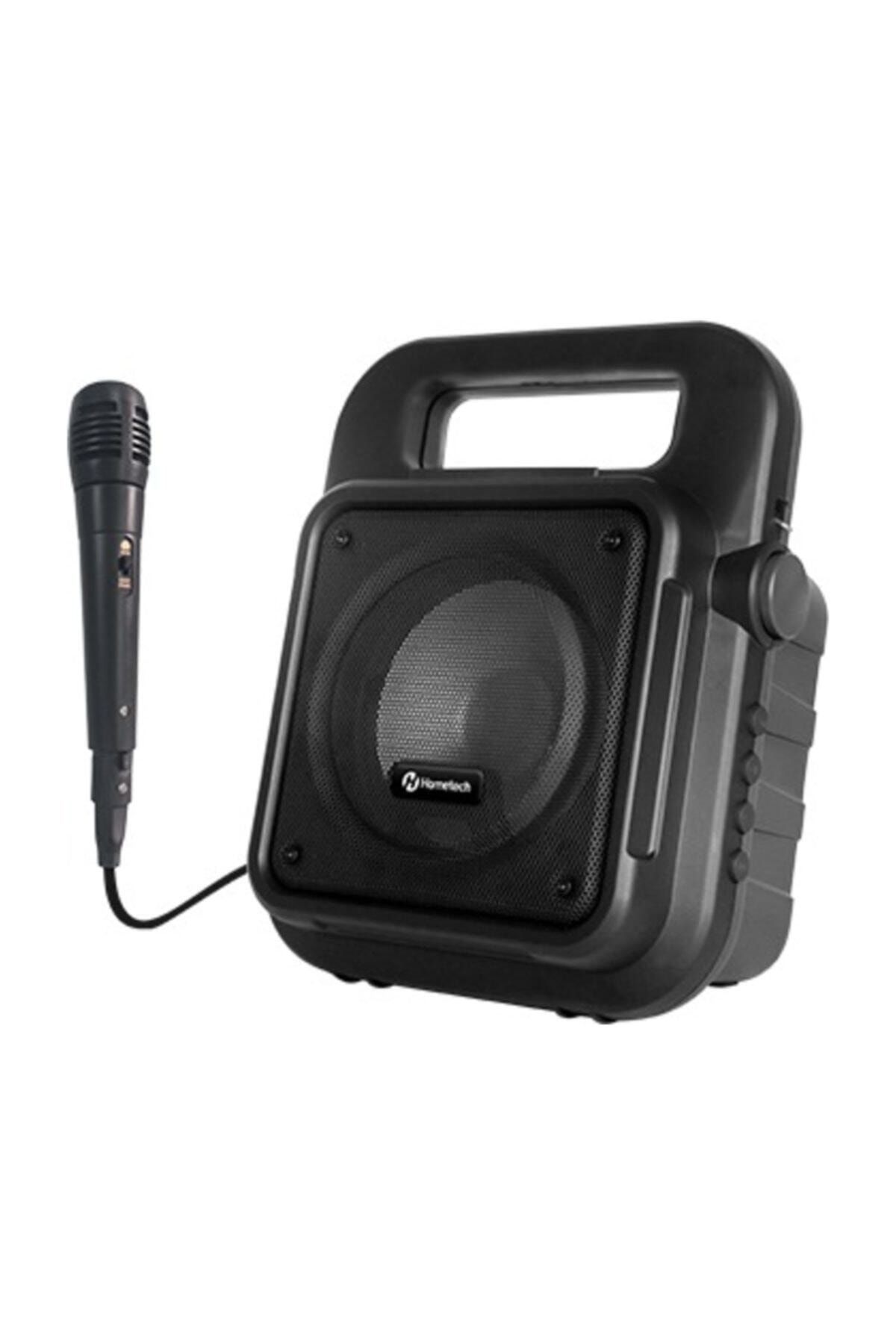 Hometech Tafateaf\ Taşınabilir Mikrofonlu Bt Speaker Amfi