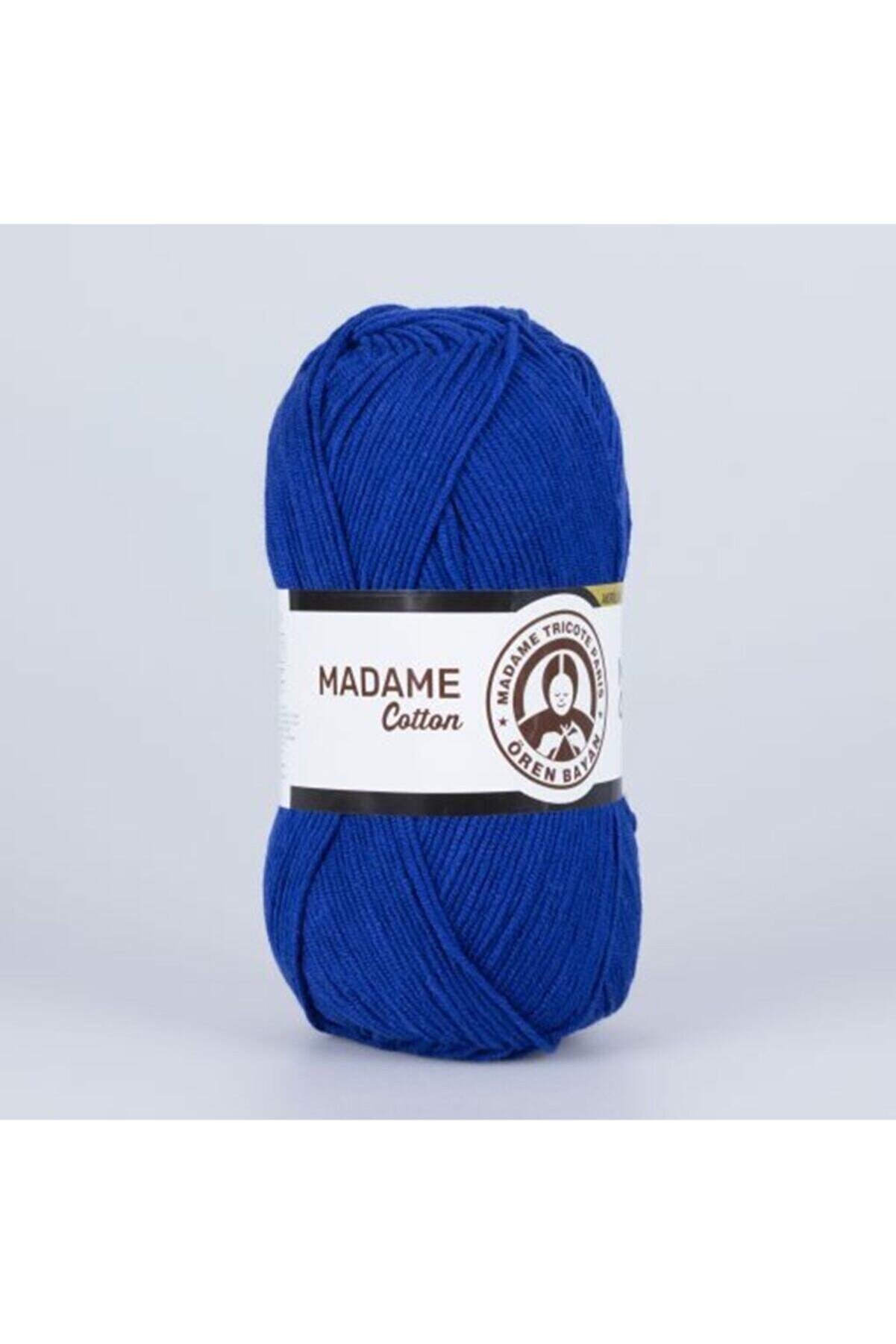 Ören Bayan Mavi Madame Cotton El Örgü İpi 012