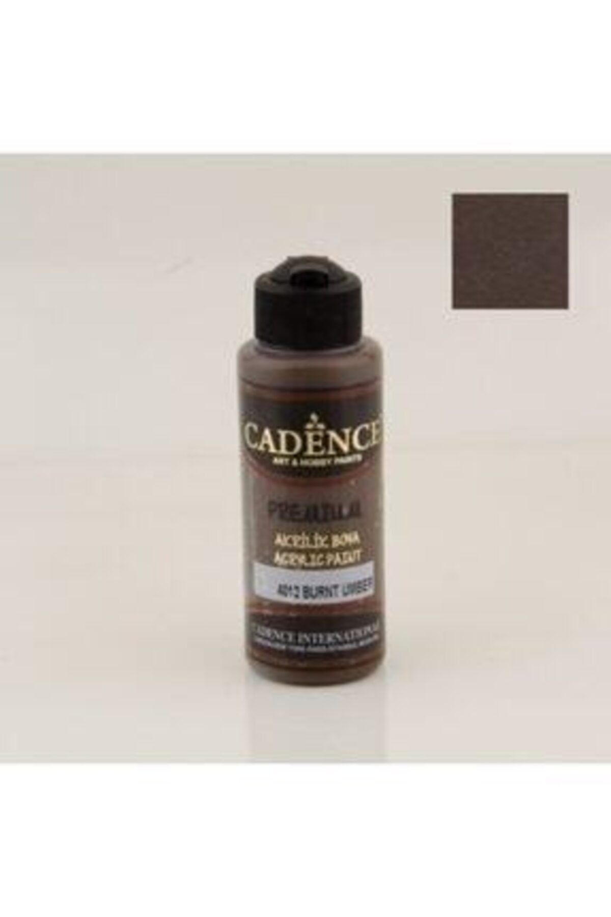 Cadence Premium Akrilik Boya 4012 Burnt Umber 120 Ml