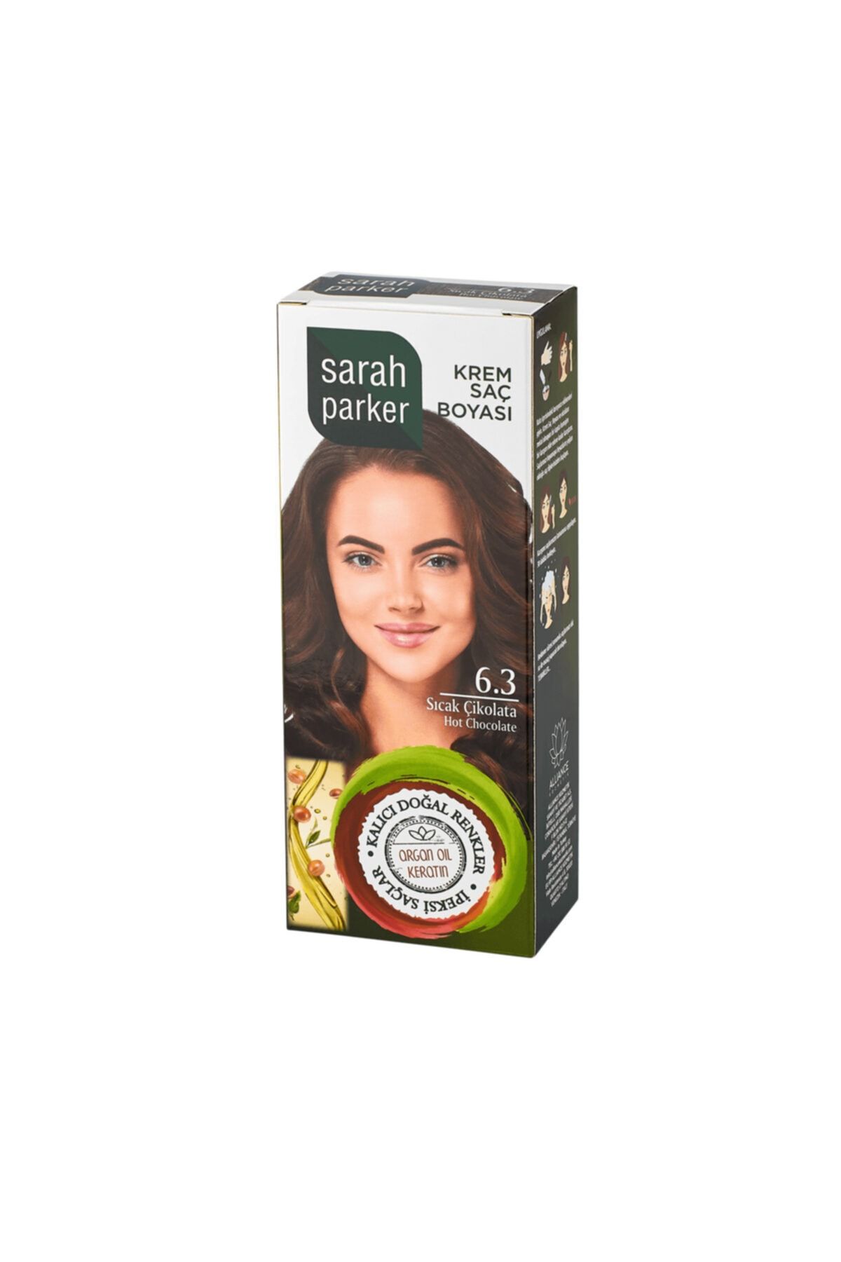 Sarah Parker Sıcak Çikolata Krem Saç Boyası 6.3