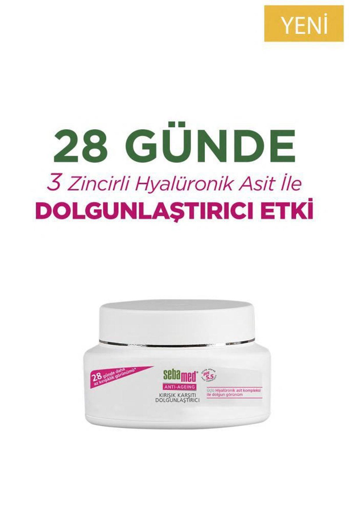 Sebamed Wrinkle Filler Kırışıklık Karşıtı Krem Dolgunlaştırıcı 50 ml
