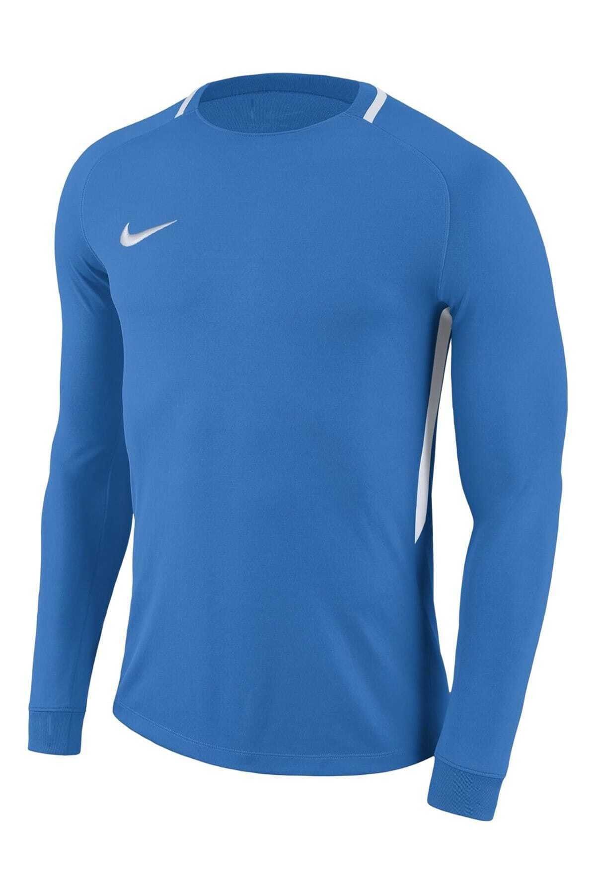 Nike Erkek Mavi Sweatshirt - M Nk Dry Park Iıı Jsy Ls Gk - 894509-406