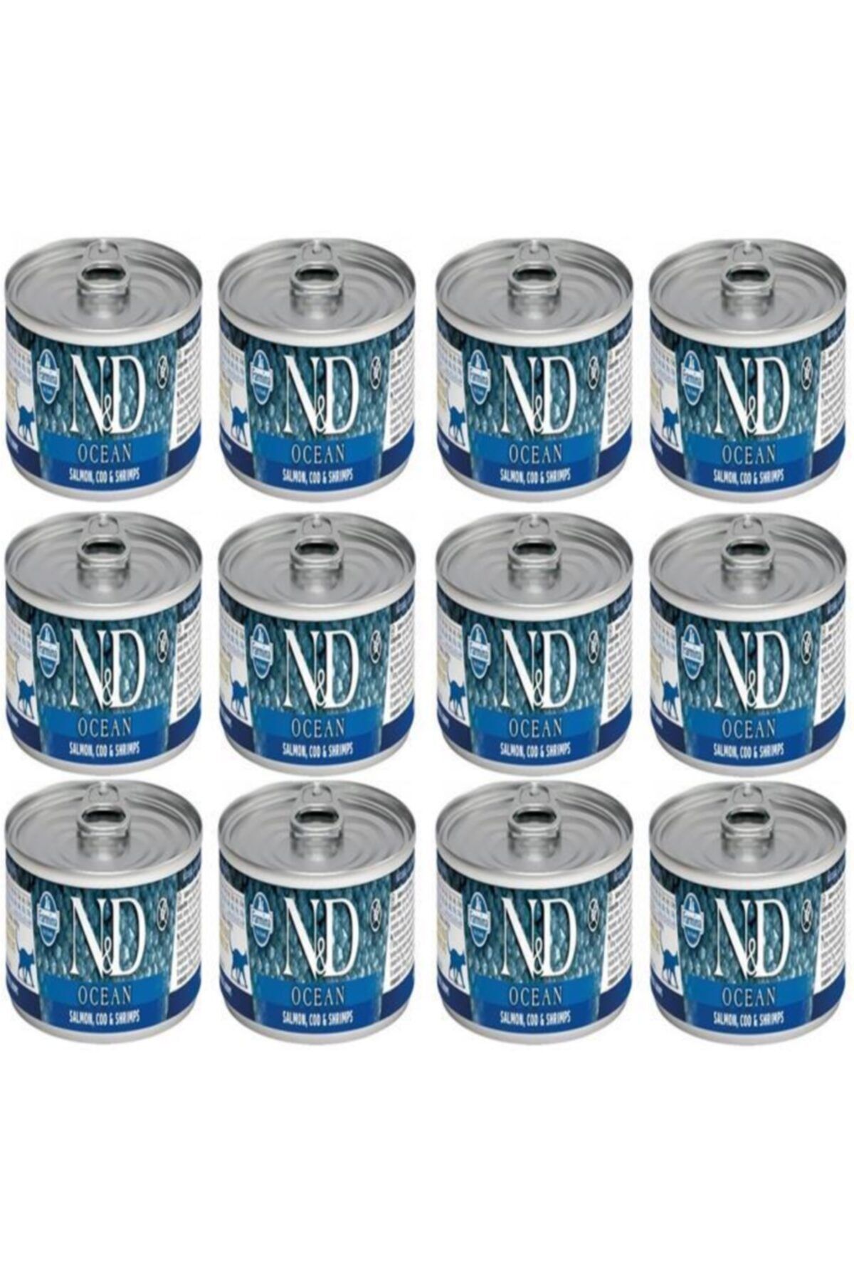 N & D Ocean Morina Balikli Yavru Kedi Konservesi 80 gr x 12 Adet