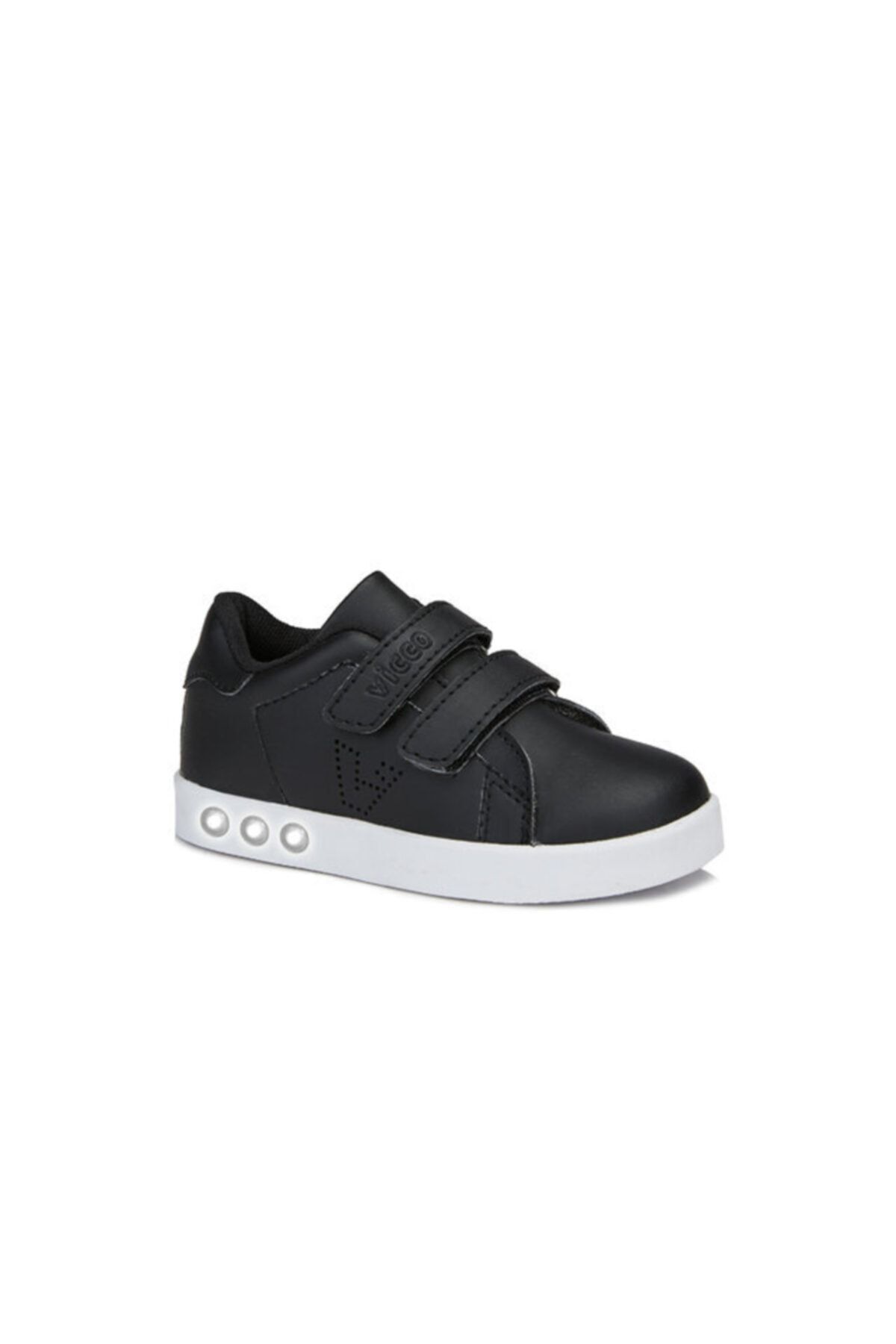Vicco Unisex Çocuk Siyah Bantlı Sneaker 313.p19k.100