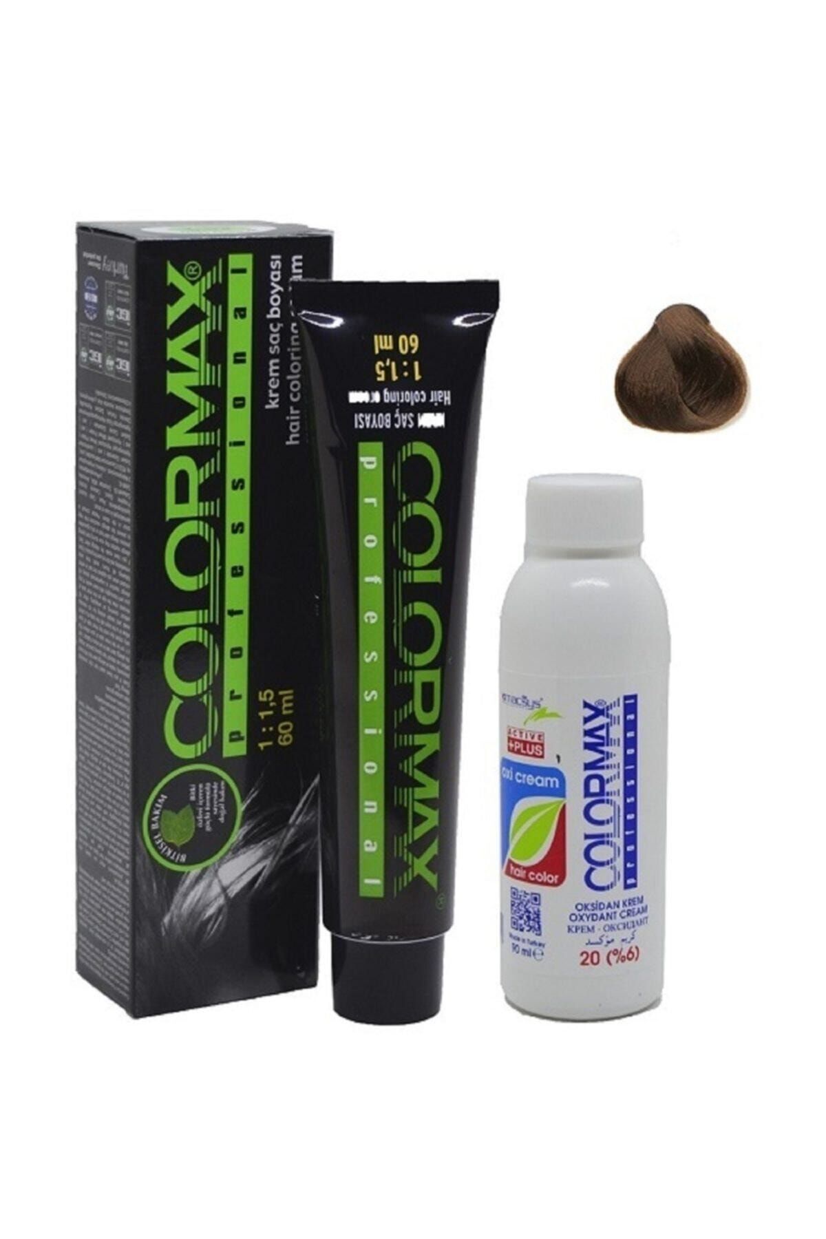 Colormax 7.3 Fındık Kabuğu + Orjınal Oksidan Krem 90 ml