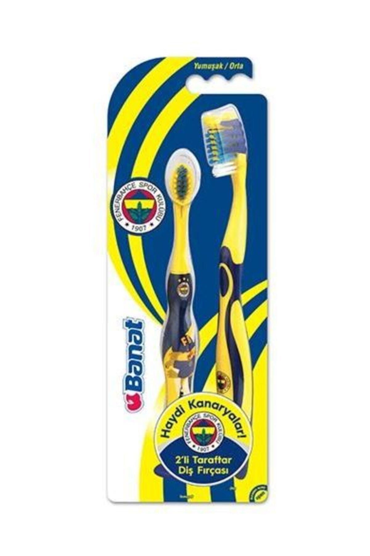 Banat Fenerbahçe Diş Fırçası Seti Yetişkin + Çocuk