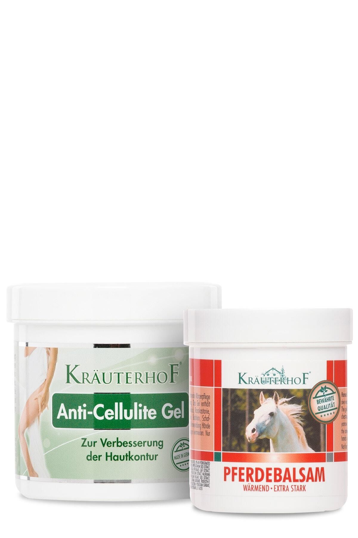 Krauterhof Anti Cellulite Gel 250 ml+ Isıtıcı Masaj Jeli 100 ml
