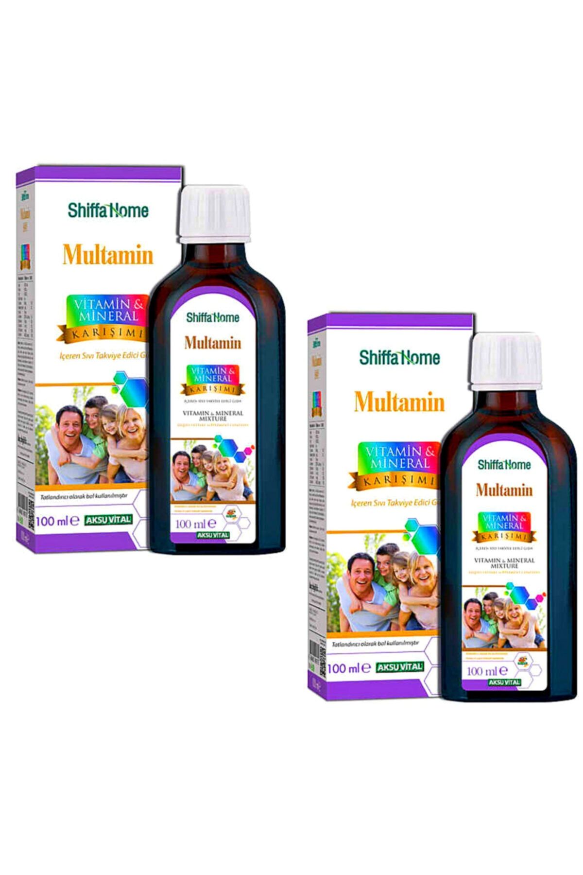Shiffa Home Multamin Vitamin & Mineral Karışımı x 2 Adet