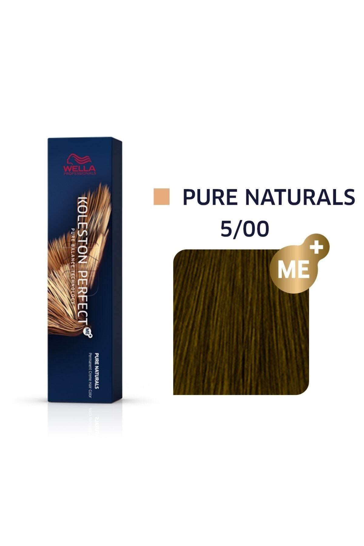 Wella Koleston Perfect Me+ 5/00 Pure Naturals Kalıcı Saç Boyası 60*ml...11125