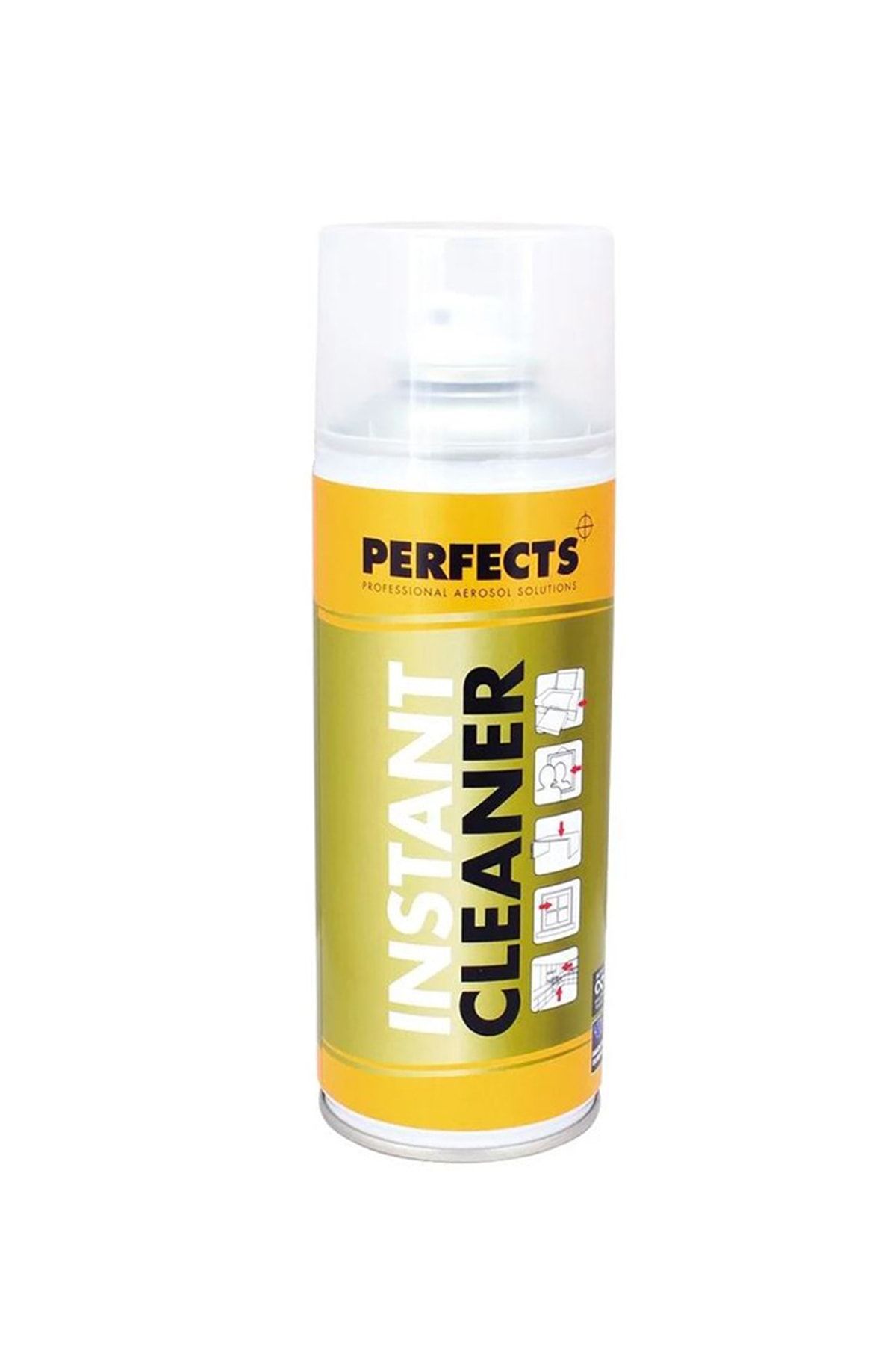 PERFECTS Instant Cleaner Sarı Kapak Temizleme Köpüğü 400 Ml