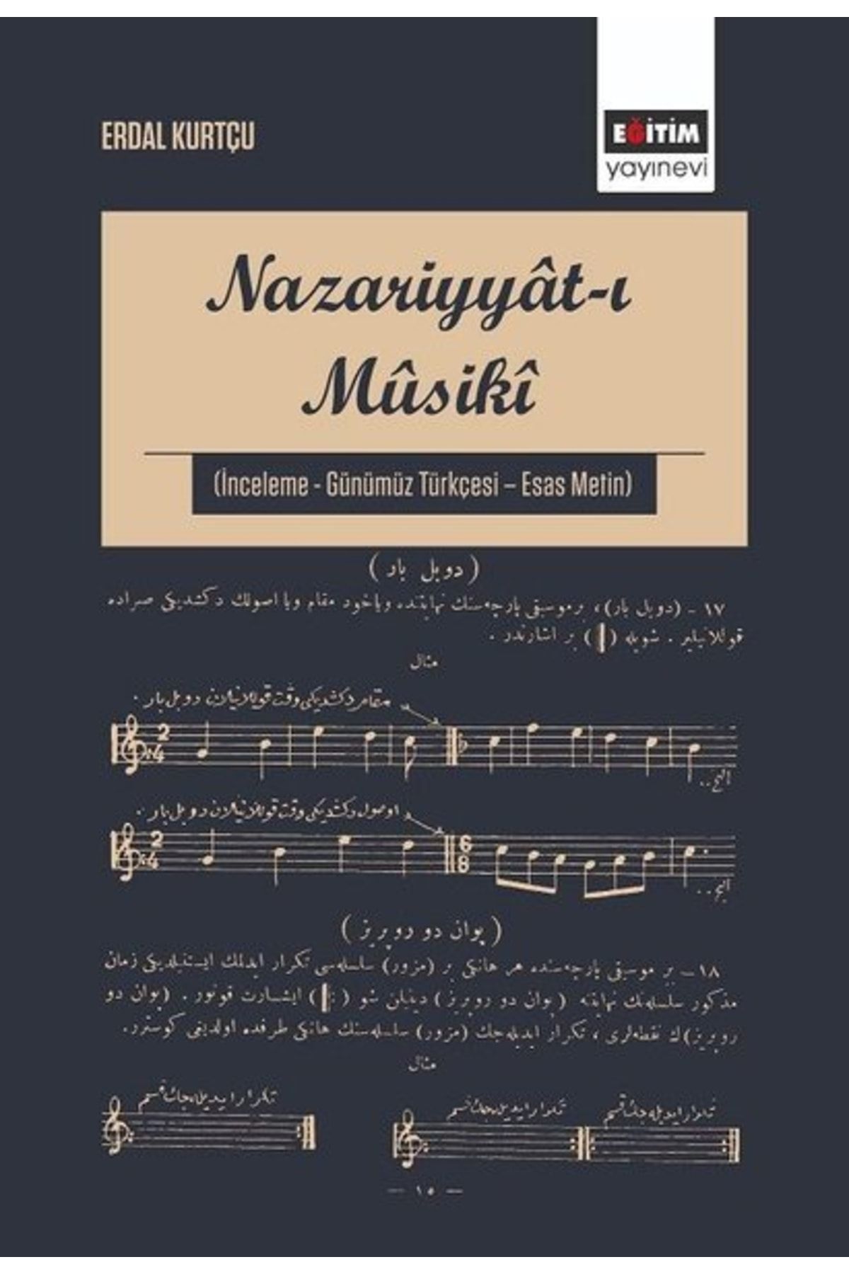 Eğitim Yayınevi Nazariyyat-ı Musikisi - Inceleme Günümüz Türkçesi Esas Metin