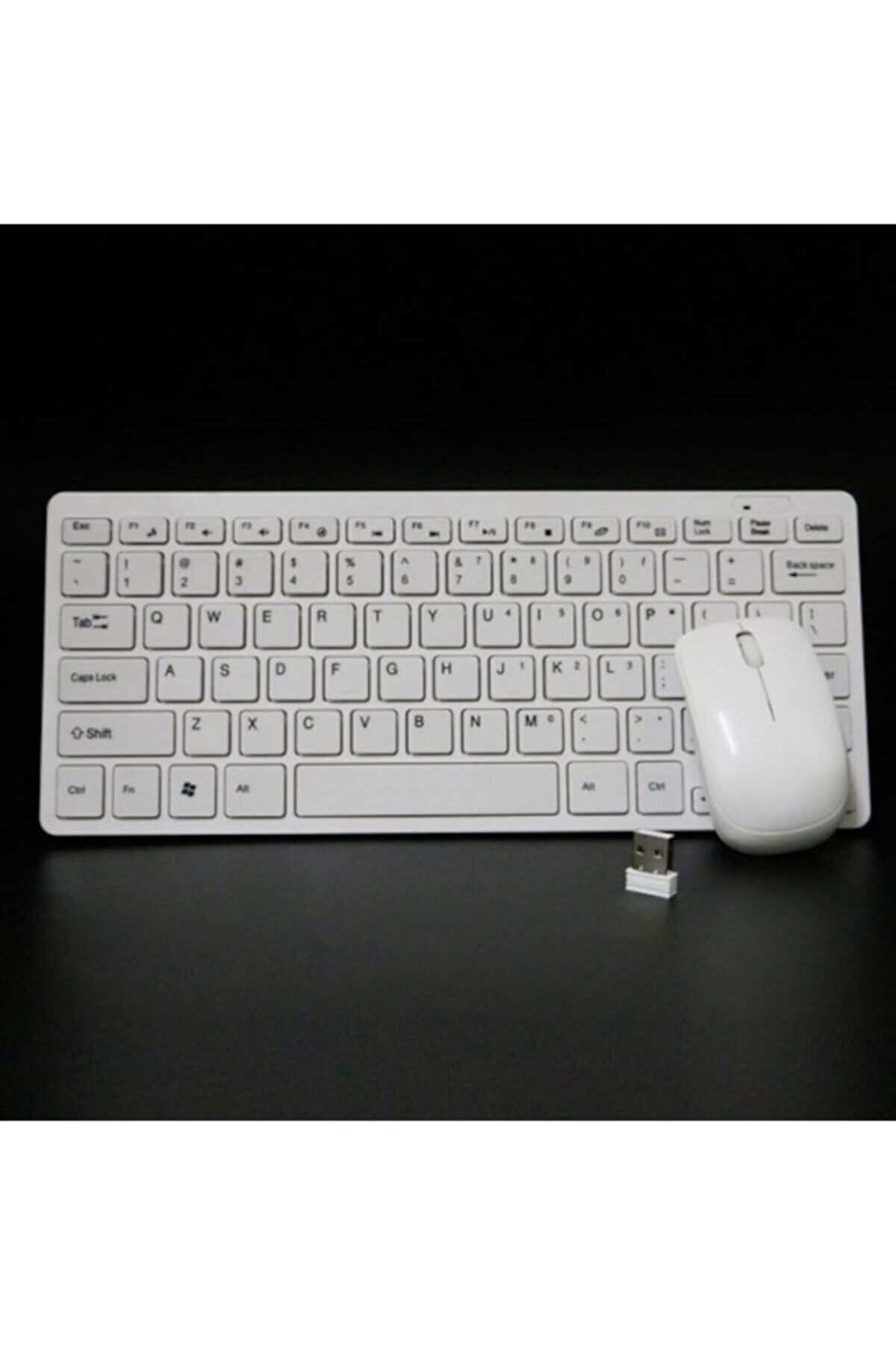 Polygold Pc & Smart Tv Klavyesi Kablosuz Klavye Mouse Seti Şık Tasarım 8030
