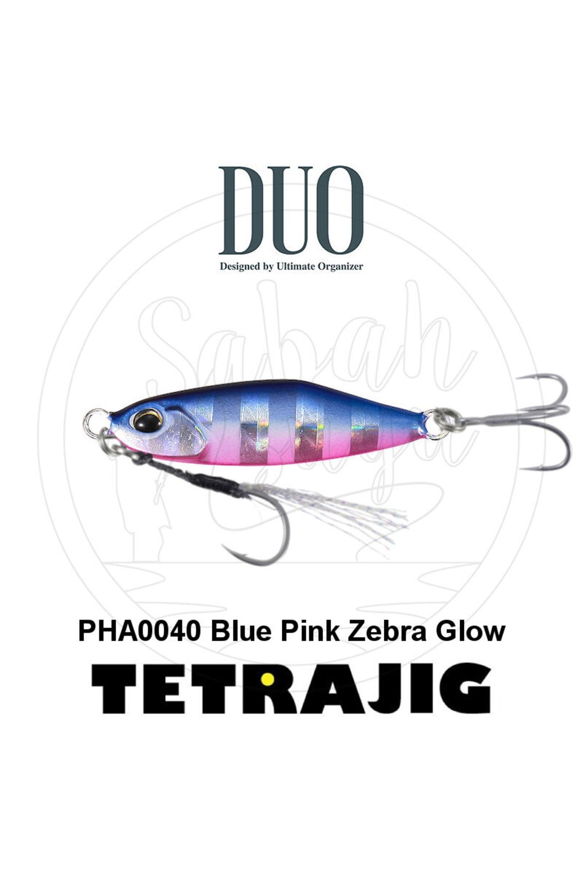 Duo Tetra Works Tetrajig 7gr Pha0040 Blue Pink Zebra Glow