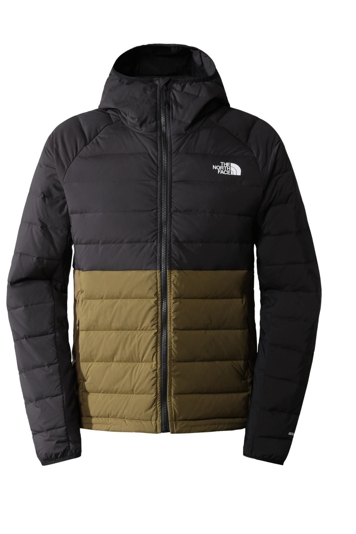 The North Face Belleview Stretch Down Hoodie Mont Erkek Siyah