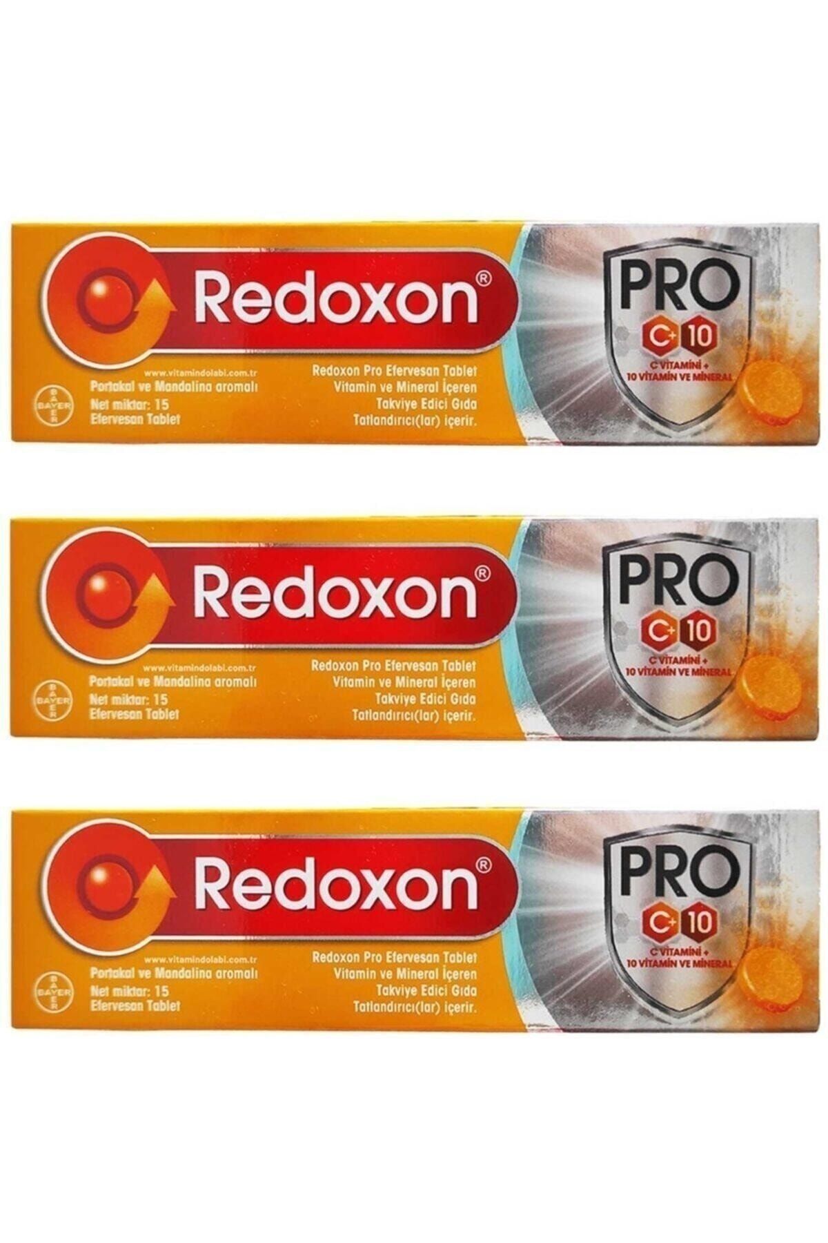 Redoxon Pro 15 Efervesan Tablet 3 Adet