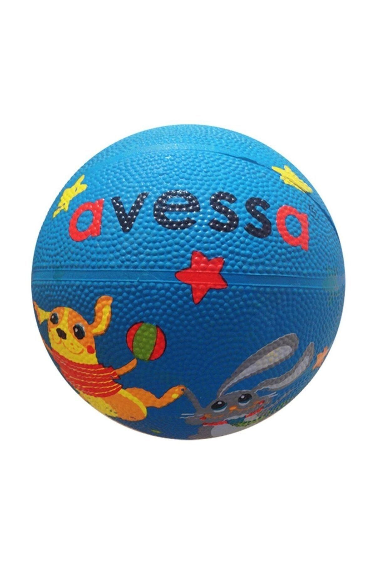 Avessa Mini Çocuk Basketbol Topu No1 Mavi