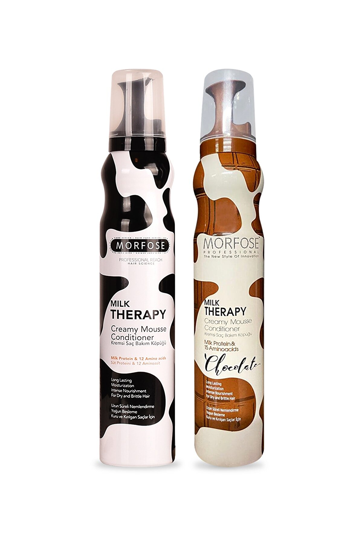 Morfose Milk Therapy Saç Köpüğü Chocolate 200 Ml+milk Therapy Saç Köpüğü
