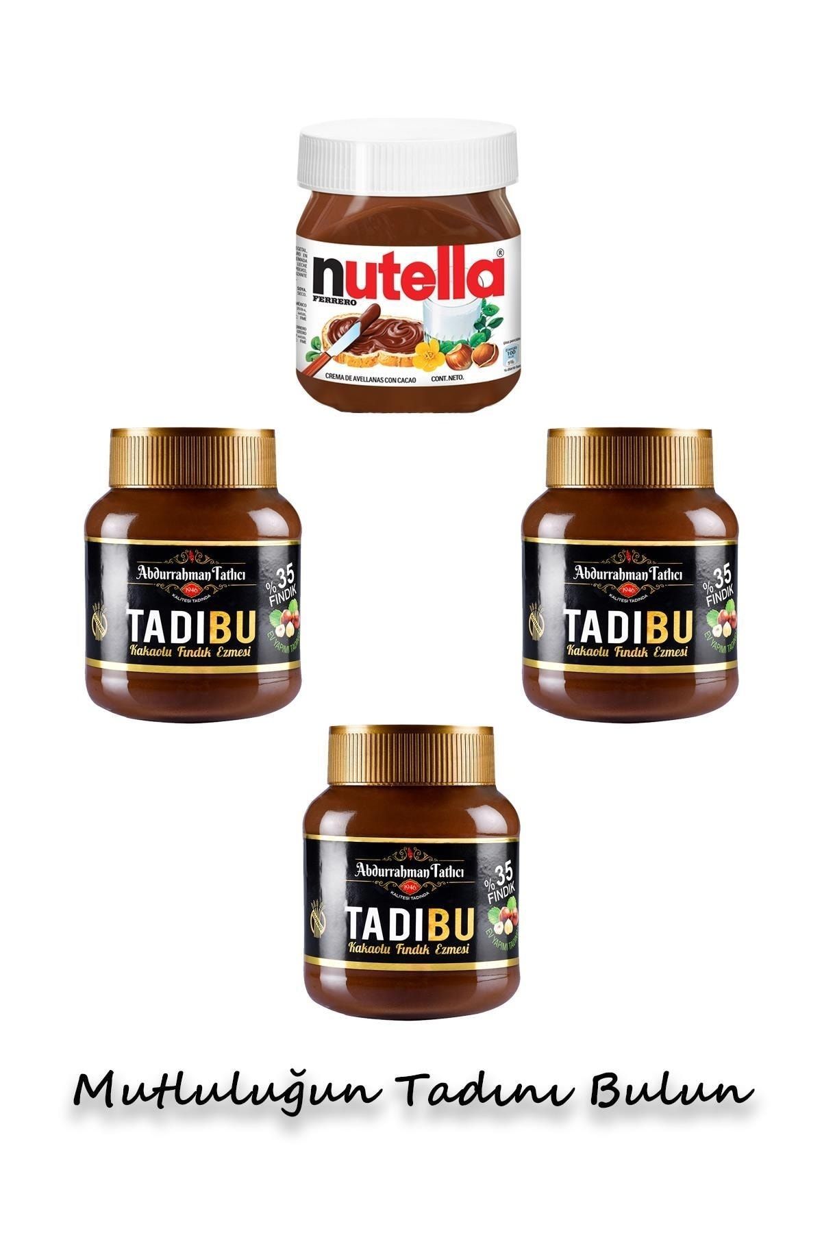 Nutella Abdurrahman Tatlıcı Tadıbu 330 Gr X 3 Adet + 400 Gr