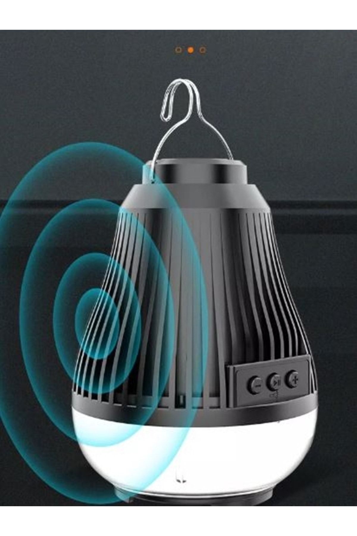 gaman Asılabilir Kamp Feneri Bluetooth Müzik Çalar Powerbank Özellikli 8w Şarjlı Kamp Lambası Sd/usb/bt
