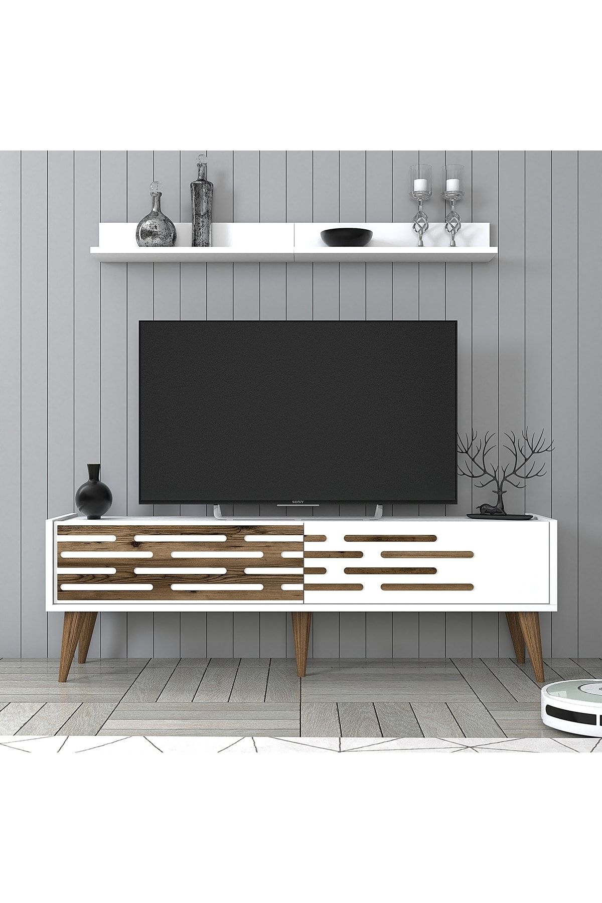 Variant Mobilya Valensiya 140cm Tv Ünitesi - Beyaz