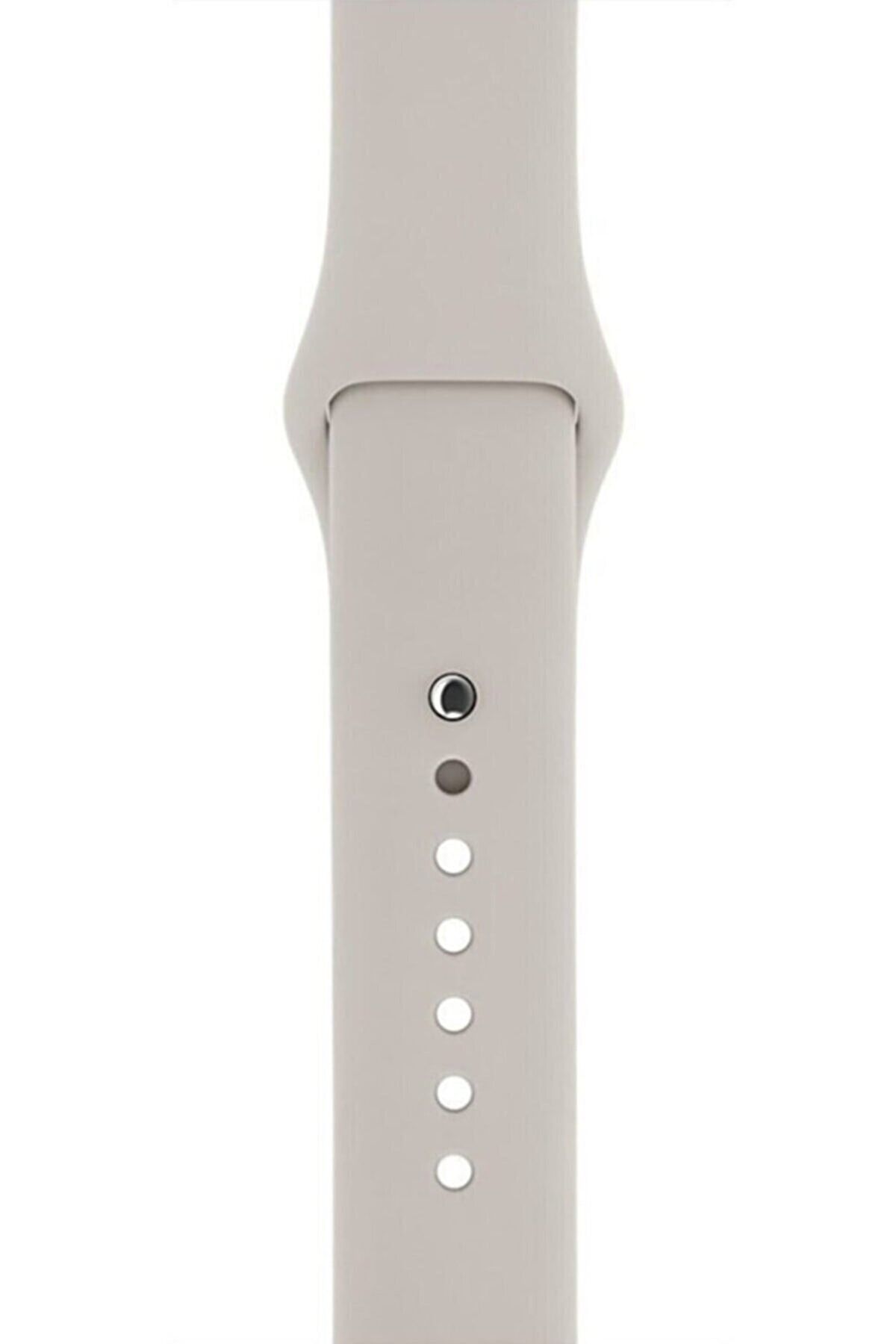 Noppax Apple Watch 3 4 5 6 7 8 S 38 40 41mm A Kalite Kordon Kayış Bileklik Klasik Kaliteli Silikon Kordon