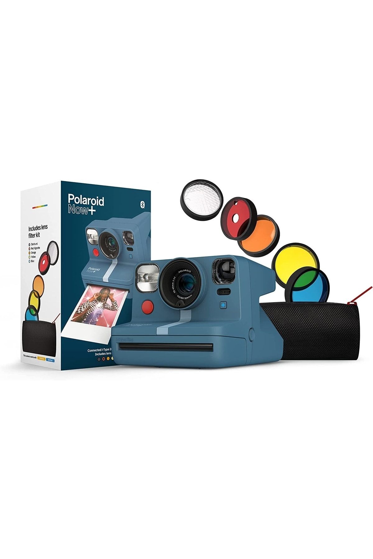 Polaroid Now+ Anında Kamera I-tipi - Sakin Mavi