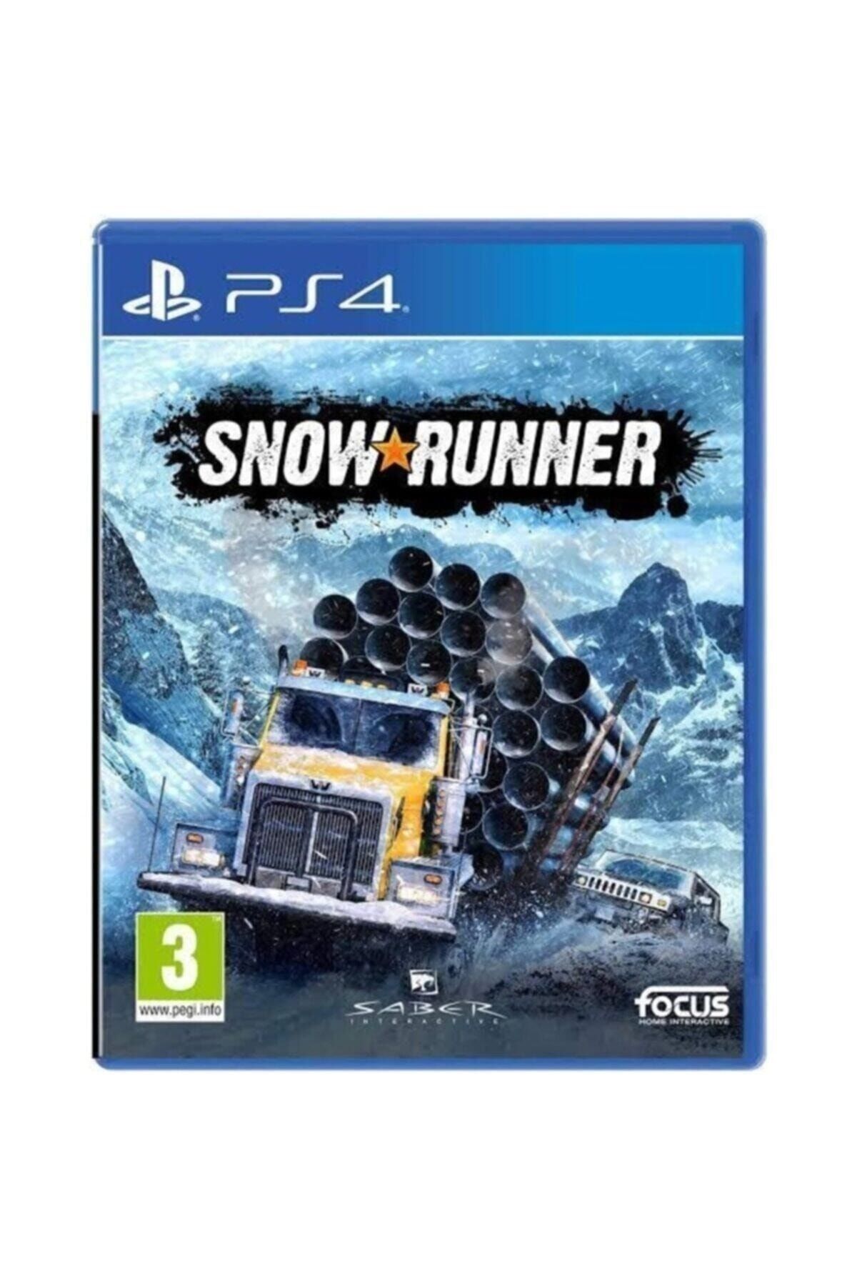 Focus Home Interactive Snow Runner Ps4 Oyun