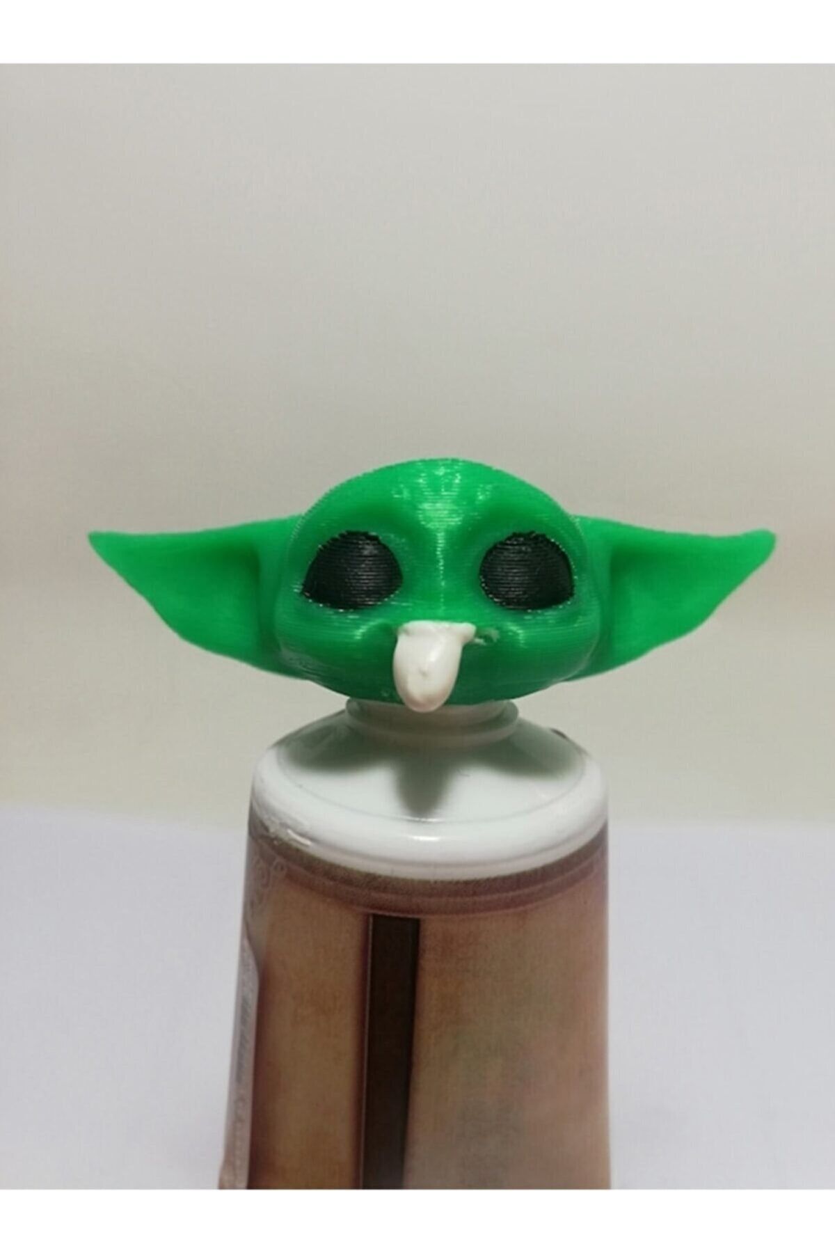 Unlimit3d Pla Yoda (GROGU) Diş Macunu Kapağı Yeşil