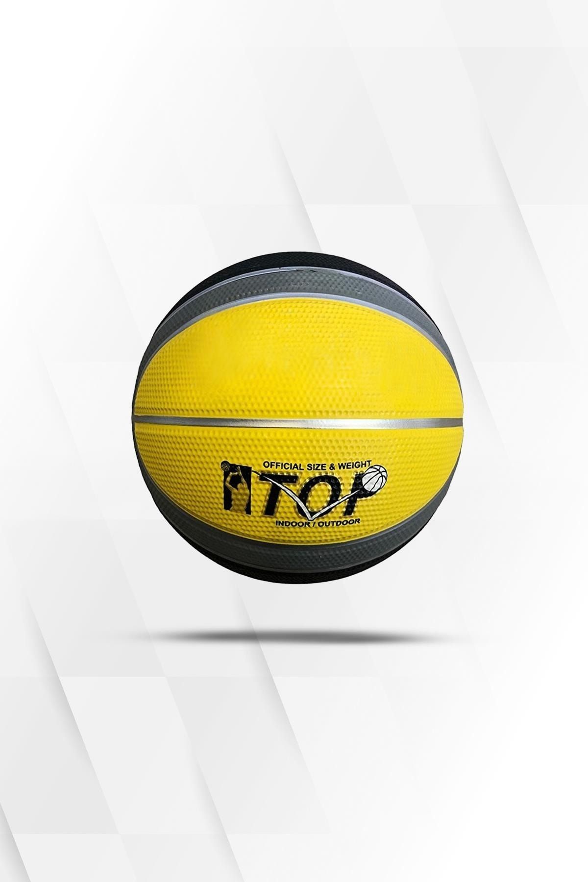 Hsport Üst Kalite Pro Basketbol Topu Iç-dış Saha 7 Numara Kaymaz Kauçuk Basket Topu + Hediyeli