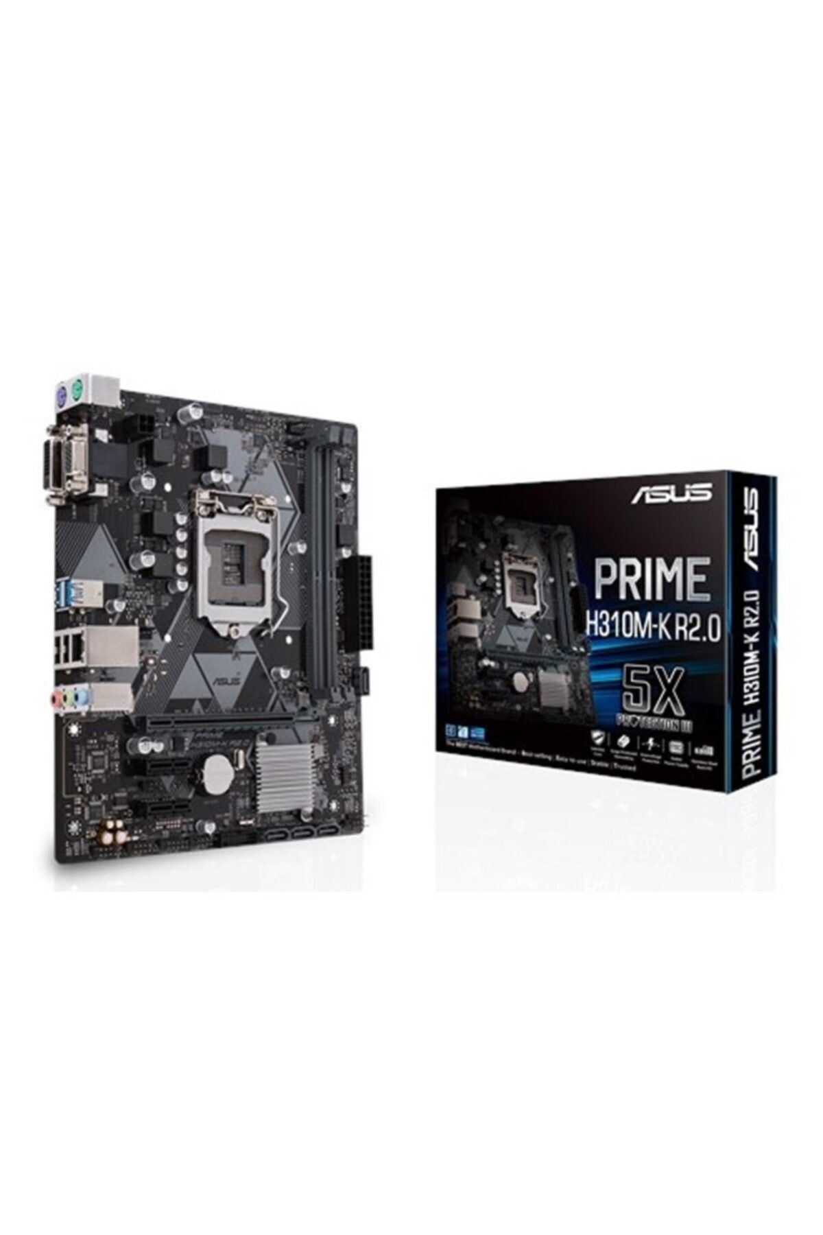 ASUS Prime H310m-k R2.0 Intel H310 2666 Mhz Ddr4 Soket Lga 1151 Matx Anakart