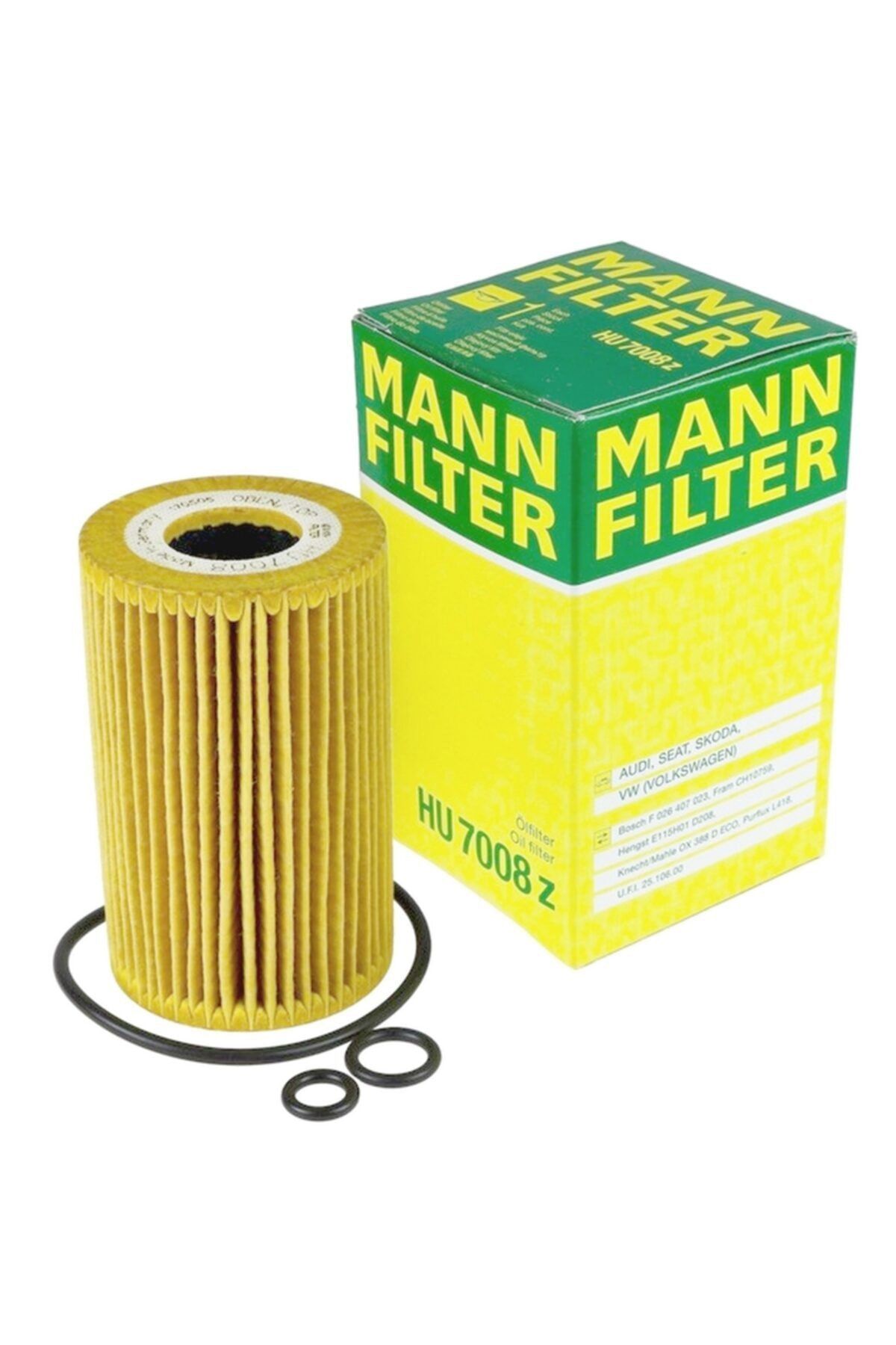 Mann Filter Uzmanparça Skoda Rapid 1.6 Tdı Mann Yağ Filtresi 2013-2015
