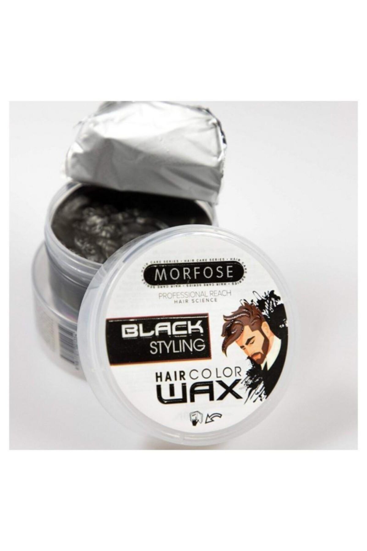 Morfose Hair Color Wax Black 100 ml