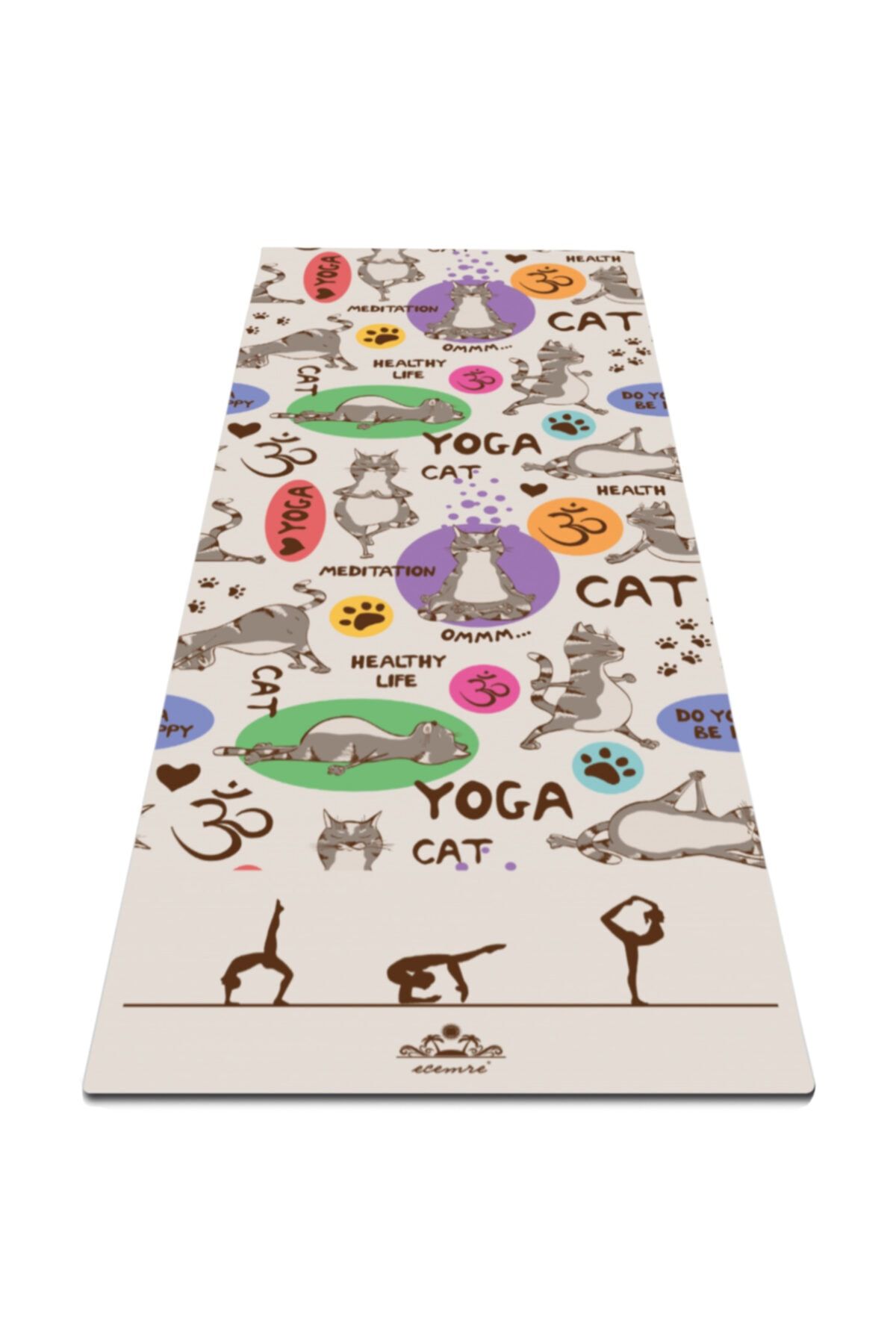 ECEMRE Yoga-pilates-fitness Spor Halısı (mat)