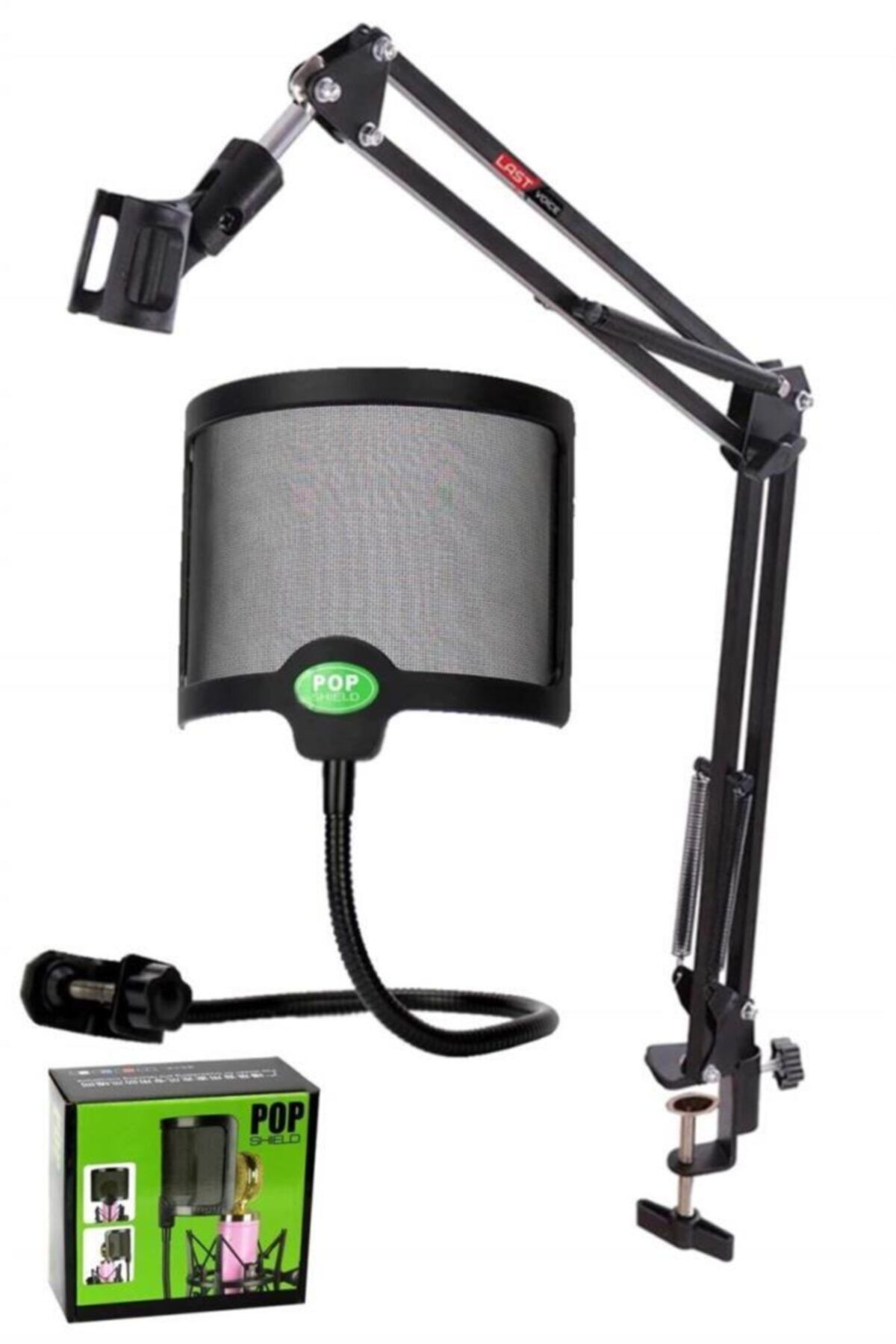Lastvoice Nb39-ps02x Pop Filtre Ve Mikrofon Standı Sehpası