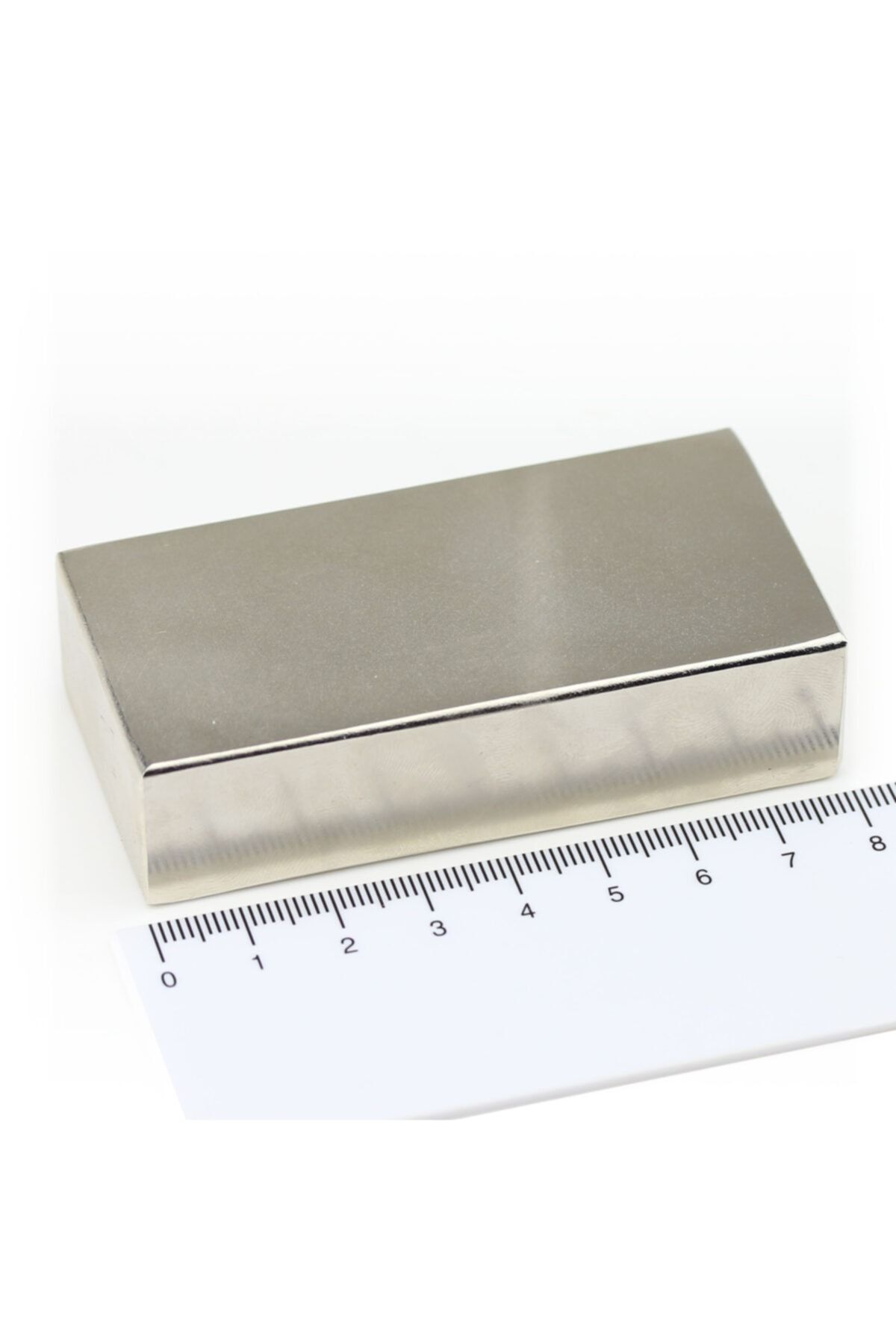 Dünya Magnet Çok Güçlü Neodyum Mıknatıs, Büyük Boy - 80mm x 40mm x 20mm