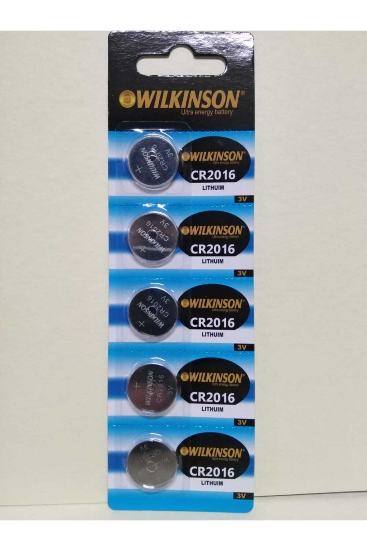 Wilkinson 3v Cr2016 Lıthuım Ultra Alkalin Pil 5 Adet