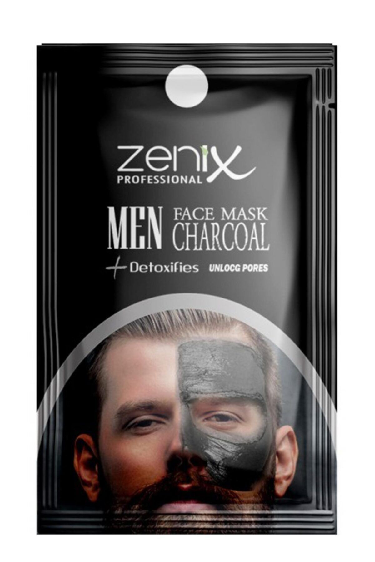 Zenix Tek Kullanımlık Köpüren Gri Maske