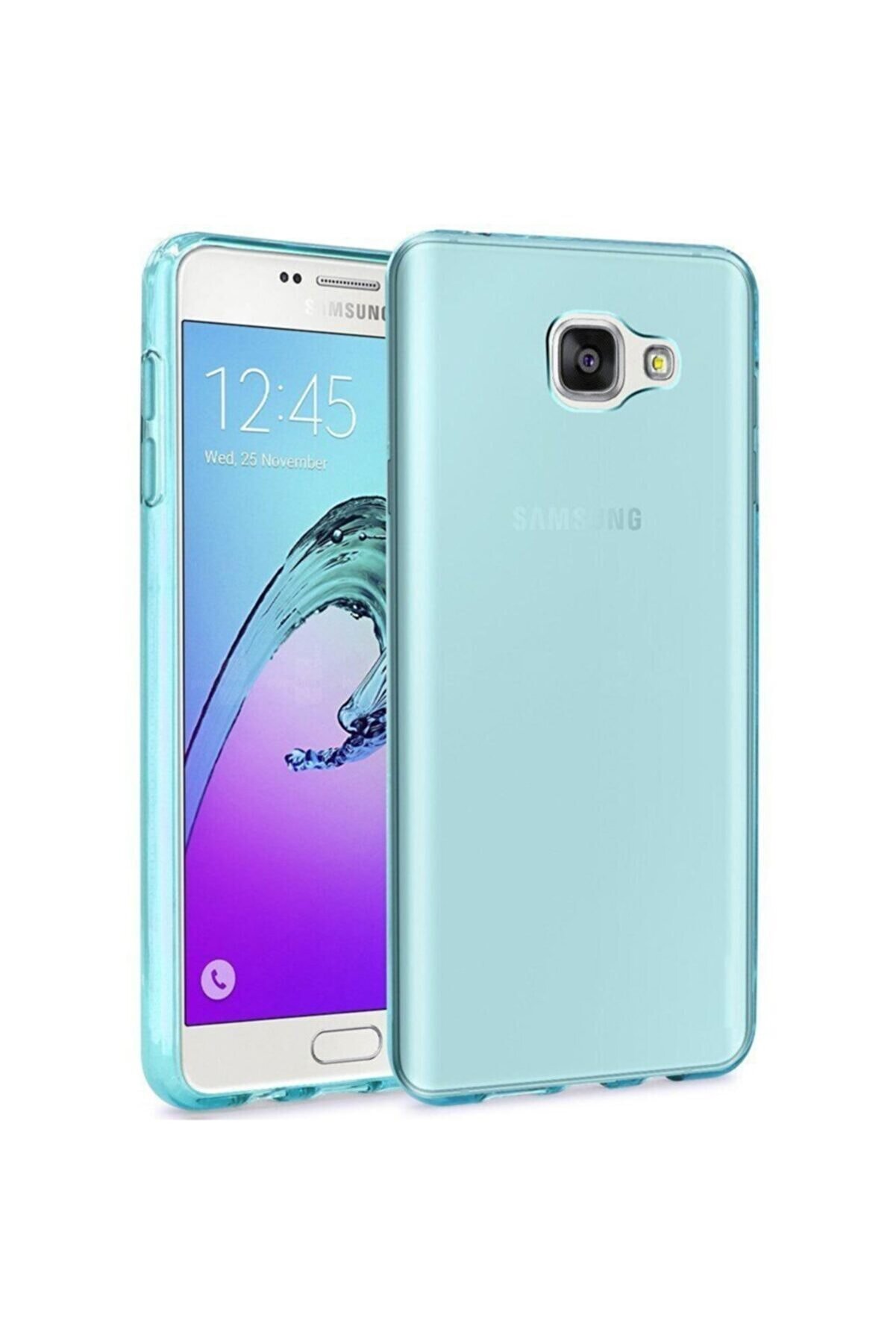 Samsung Galaxy A7 2016 Silicone Kılıf Mavi
