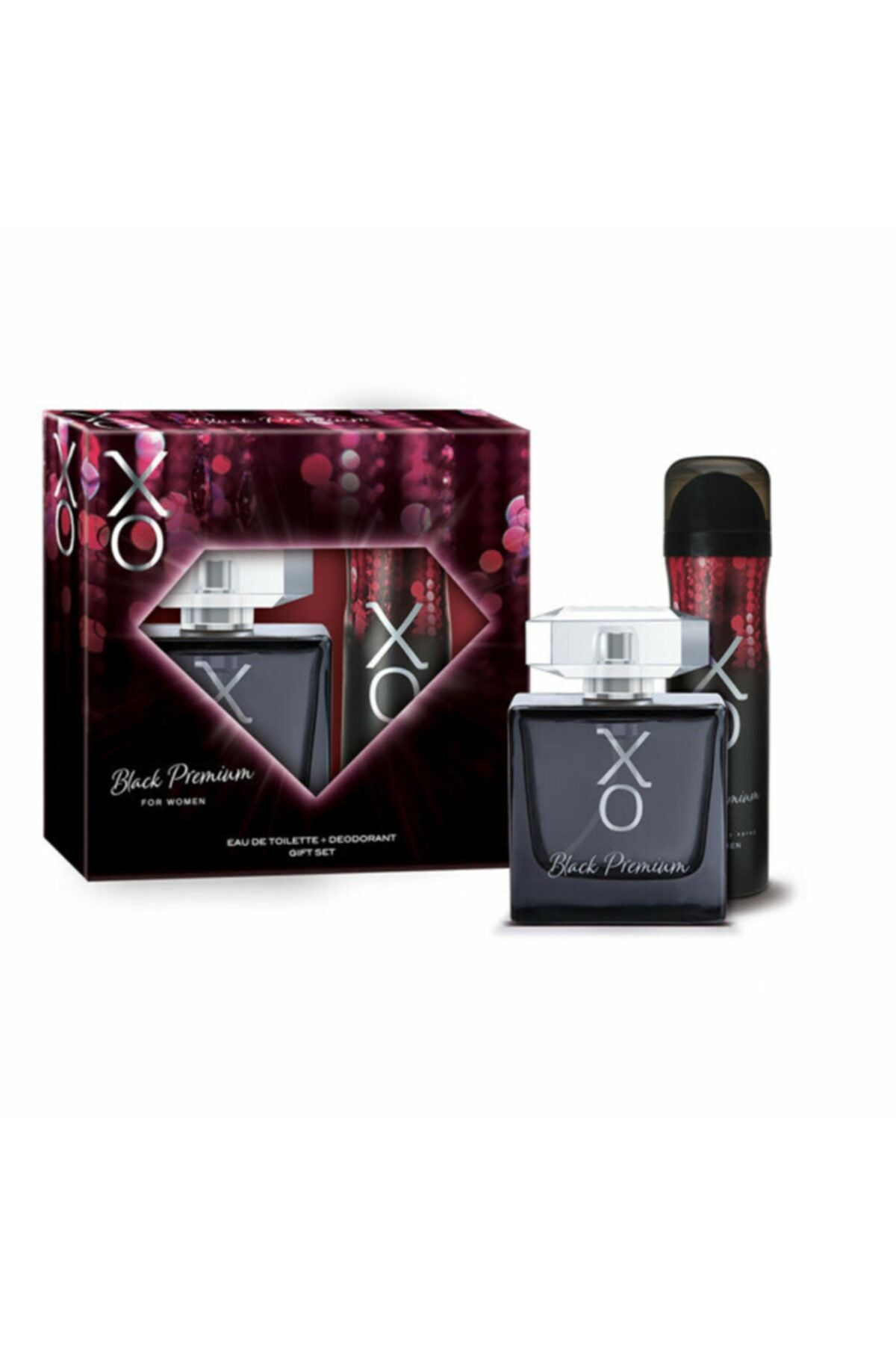 Xo Black Premium Woman Kofre Edt + Deodorant 125 Ml