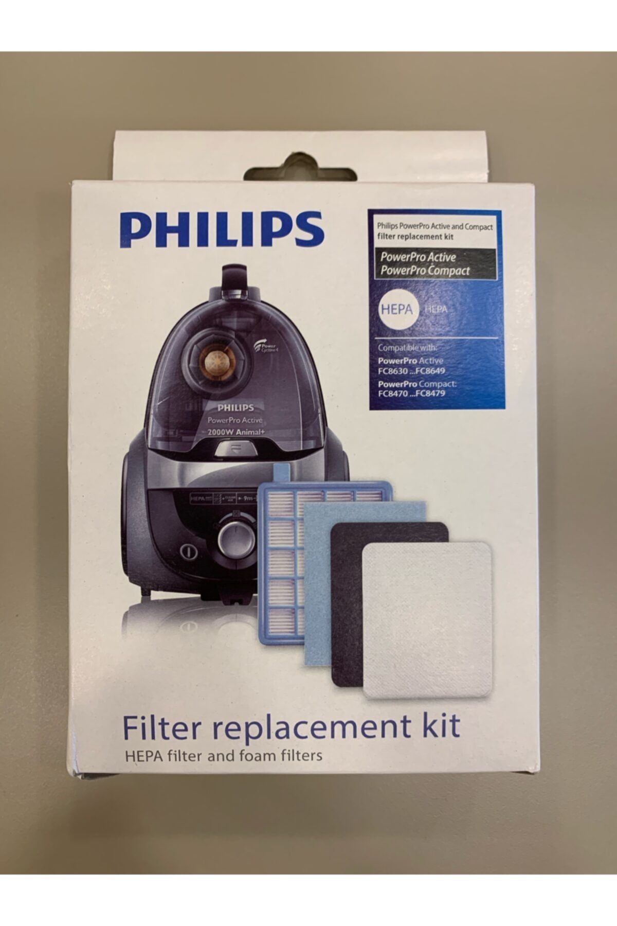 Philips Phılıps Power Pro Active / Compact Filtre Seti Yüksek Kalite Yetkili Servis