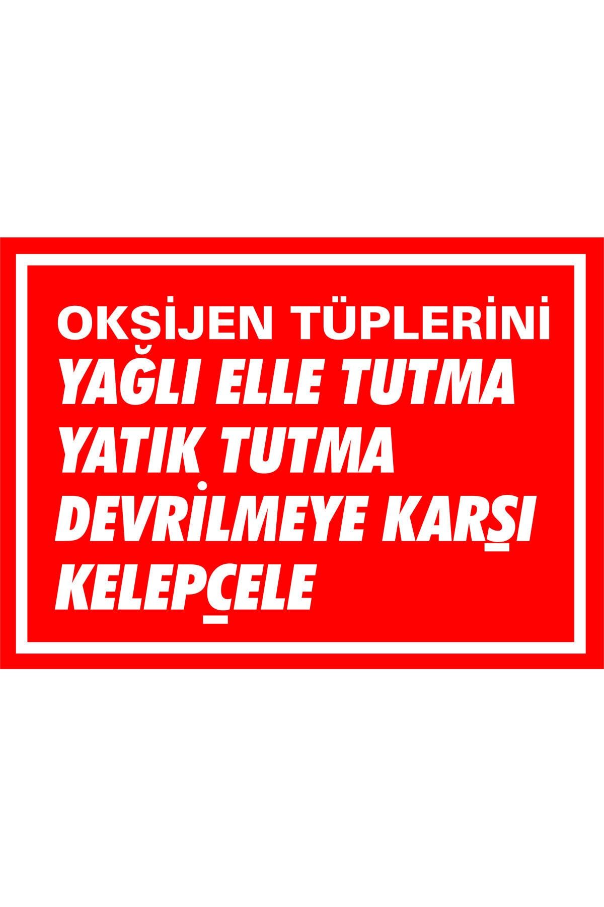 İzmir Serigrafi Oksijen Tüplerini Yağlı Elle Tutma Devrilmeye Karşı Kelepçele 1 mm Galvaniz 35 X 50 cm