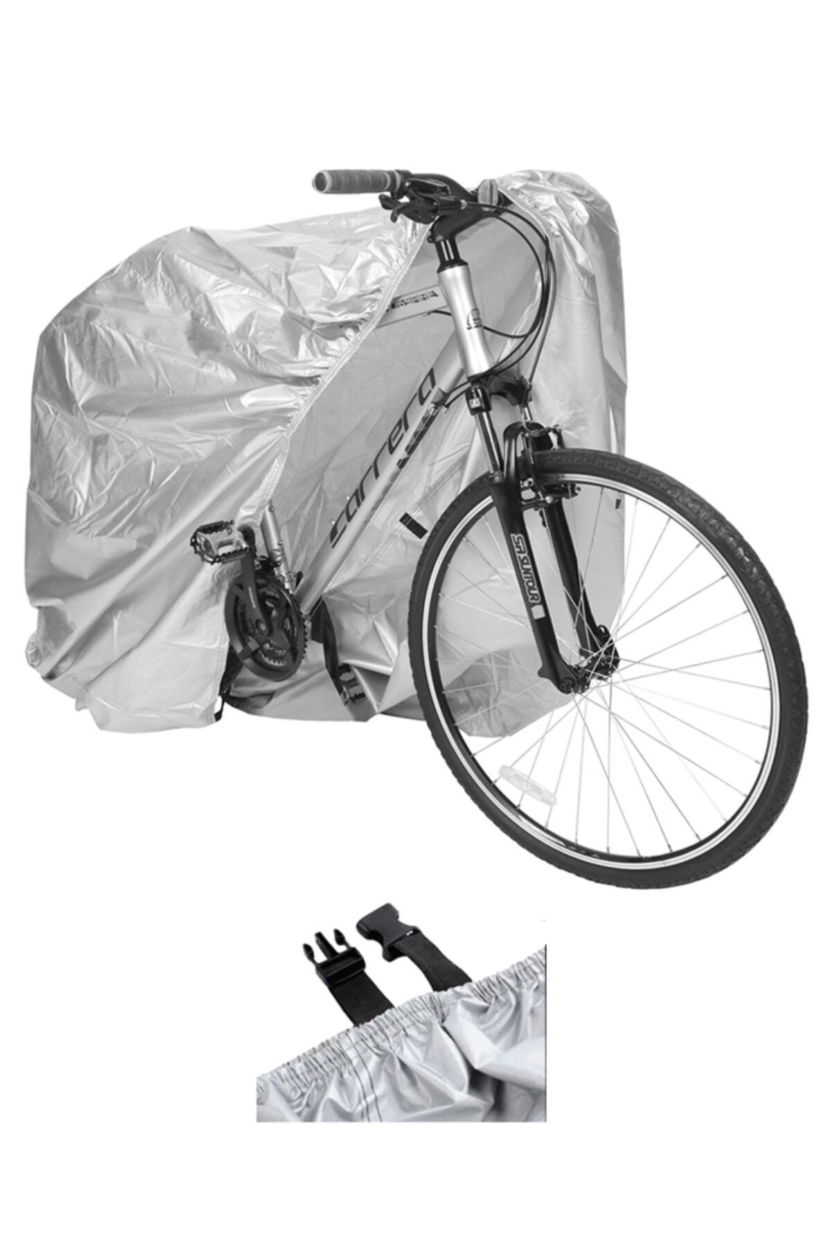 CoverPlus B-twin Bisiklet Brandası Su Geçirmez Bisiklet Koruma Bisiklet Örtüsü