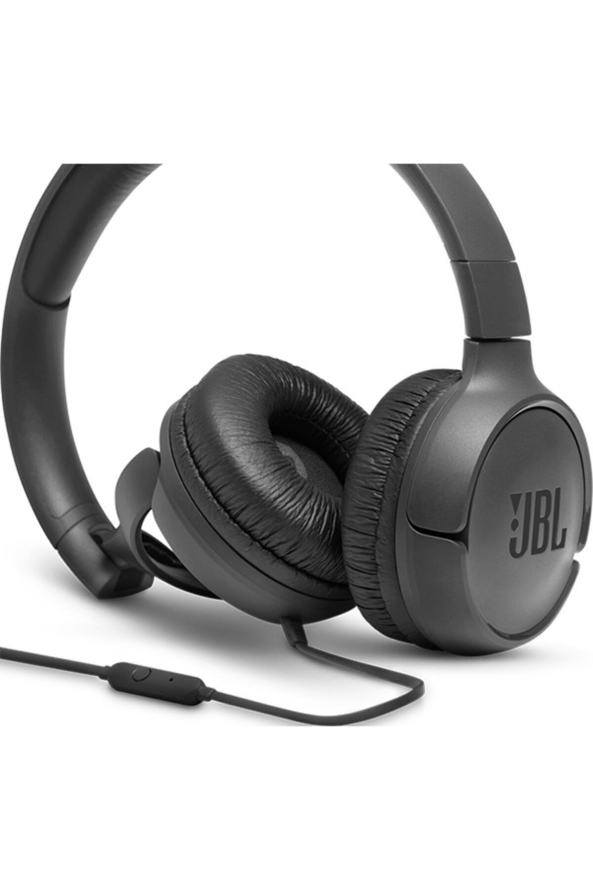 JBL T500 Kulak Üstü Kablolu Mikrofonlu Kulaklık - Black
