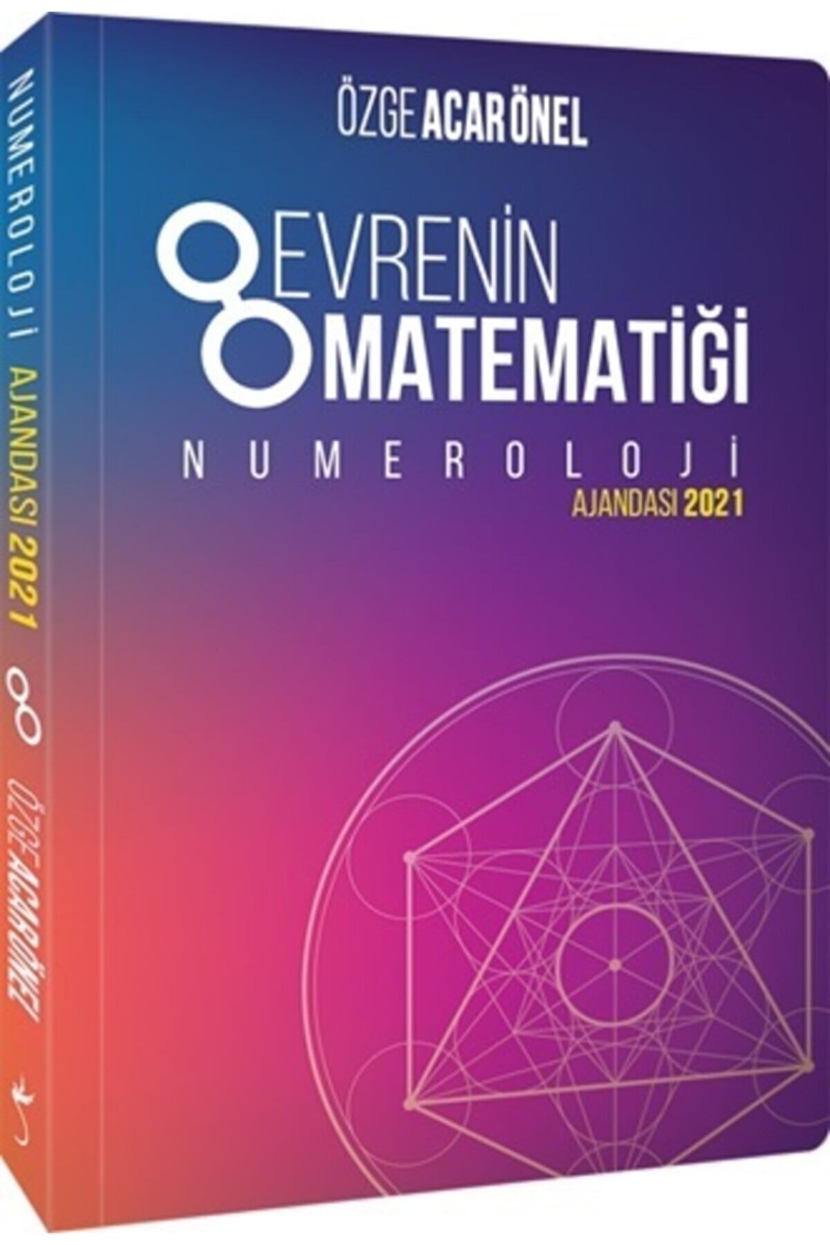 İndigo Kitap Evrenin Matematiği Numeroloji Ajandası 2021 Özge Acar Önel
